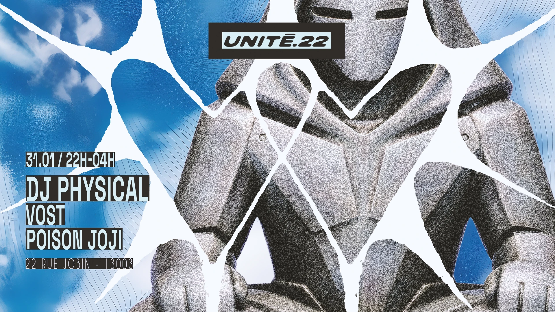 Unité.22 : Dj Physical, Vost, Poison Joji Cover