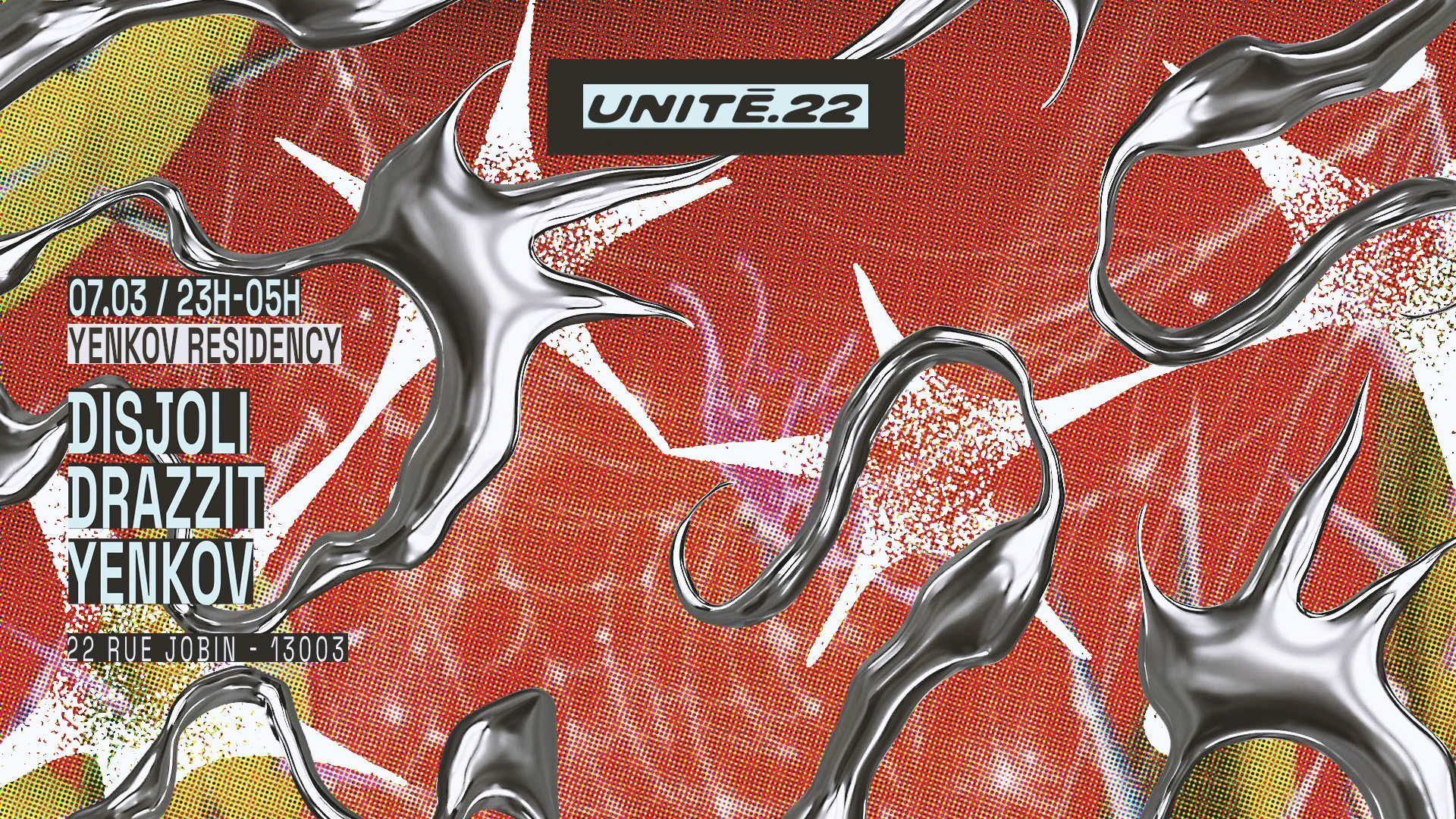Unité.22 - Yenkov Residency : Disjoli, Drazzit, Yenkov Cover