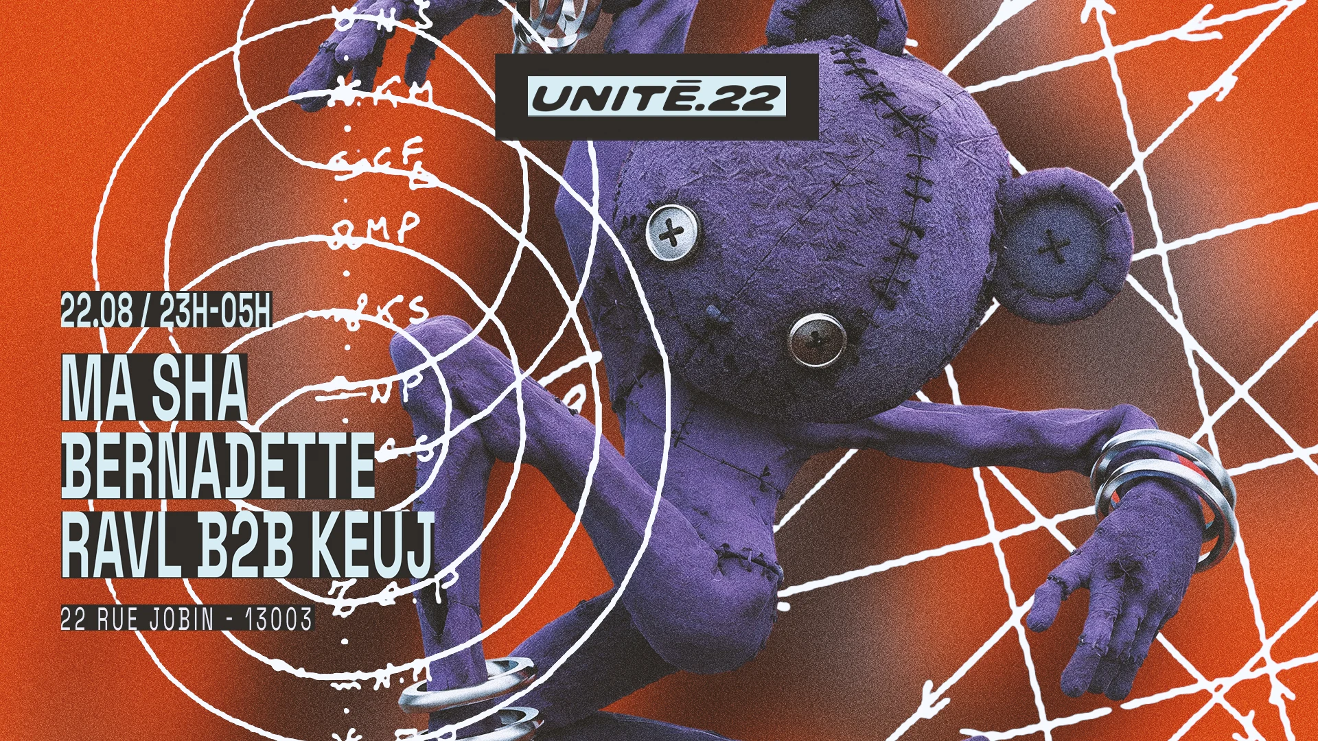 Unité.22 : Ma Sha, Bernadette, Ravl B2b Keuj Cover
