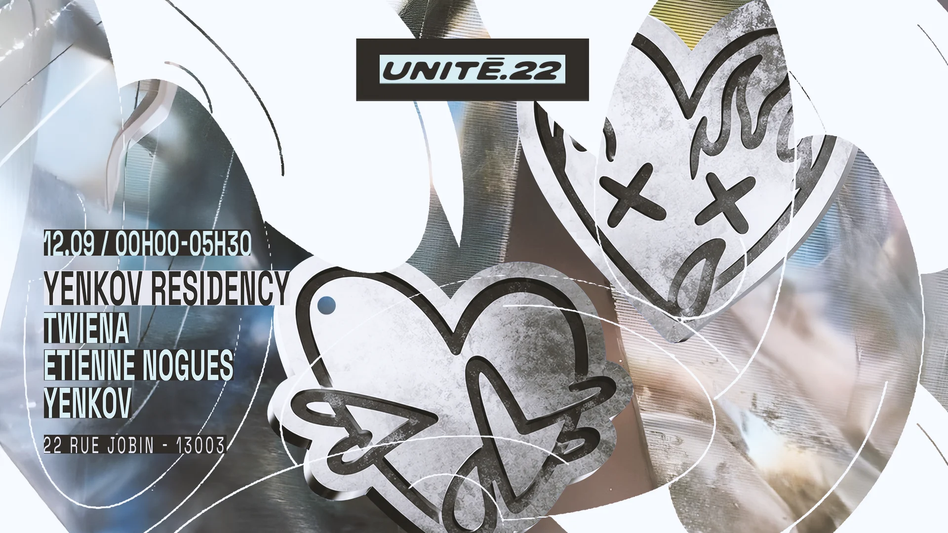 Unité.22 - Yenkov Residency : Twiena, Etienne Nogues, Yenkov Cover