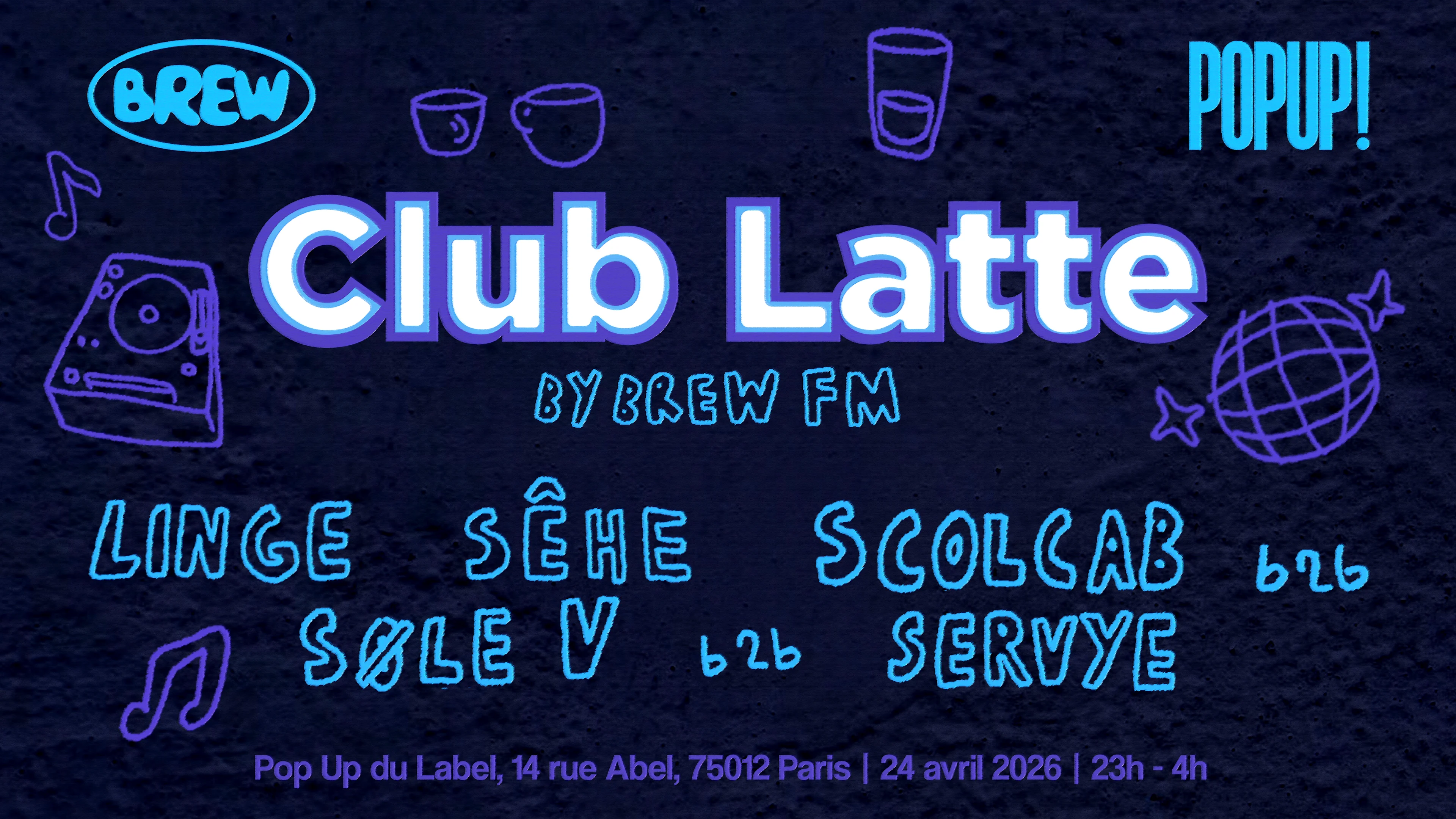 Club Latte By Brew Fm Cover