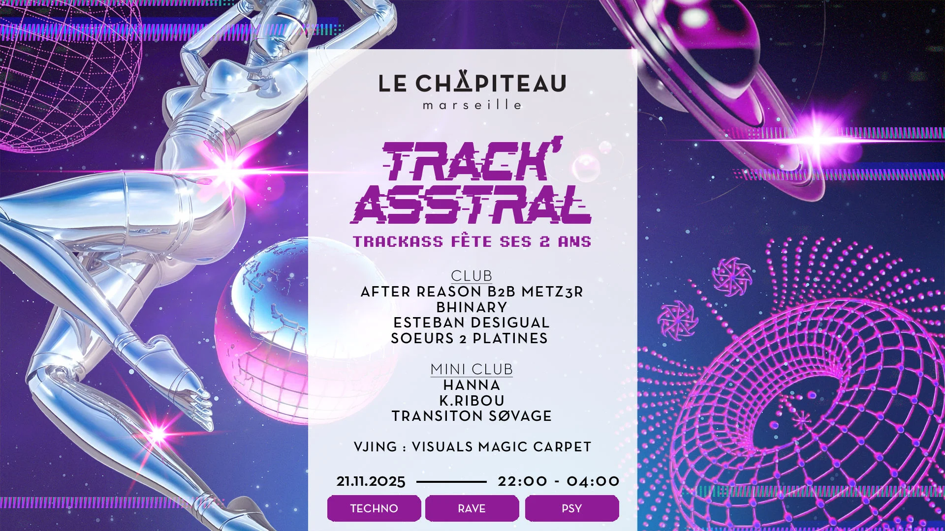 Track'asstral - Trackass Fête Ses 2 Ans Cover