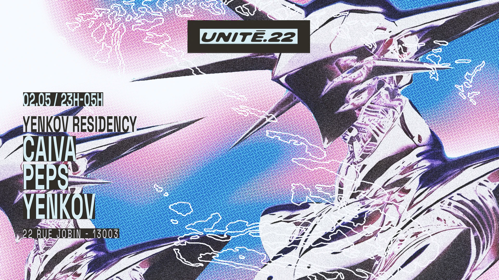 Unité.22 - Yenkov Residency : Caiva, Peps, Yenkov Cover