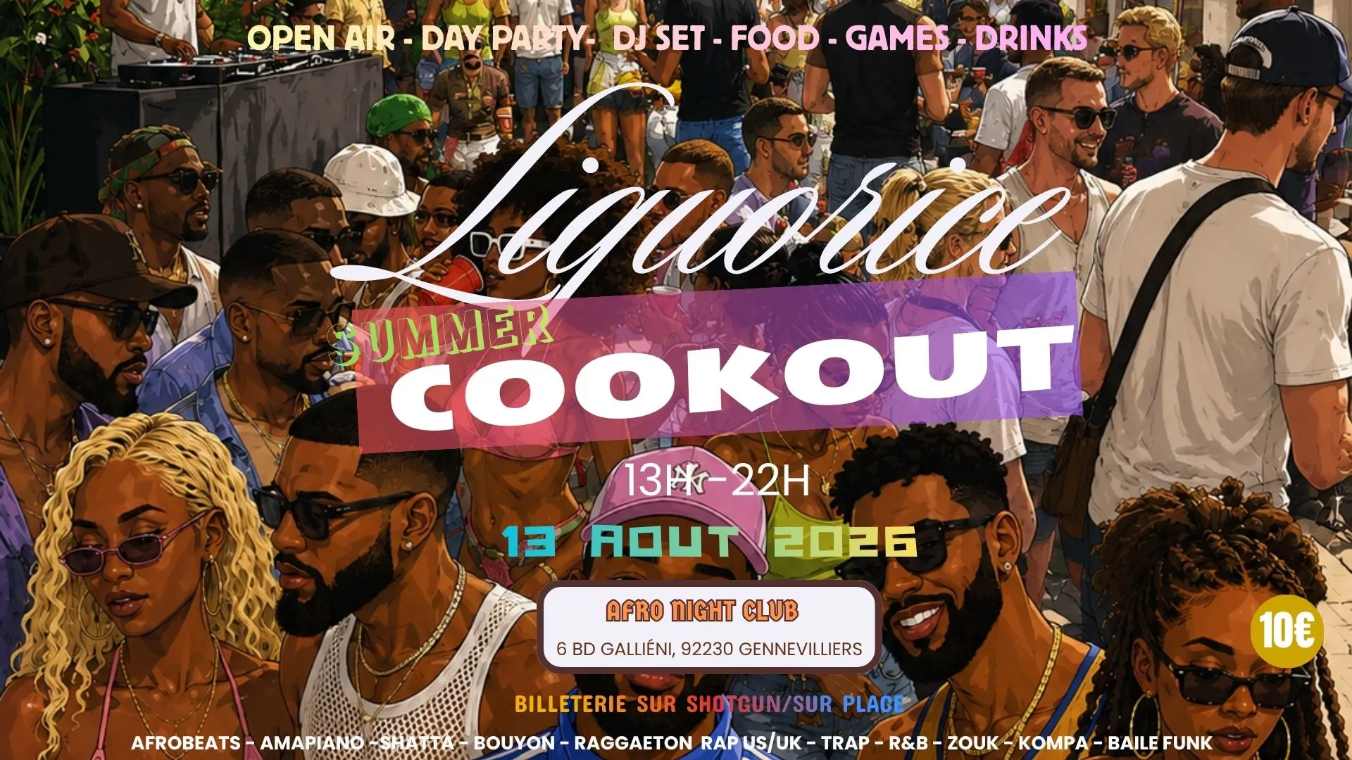 Liquorice - Summer Cookout Cover