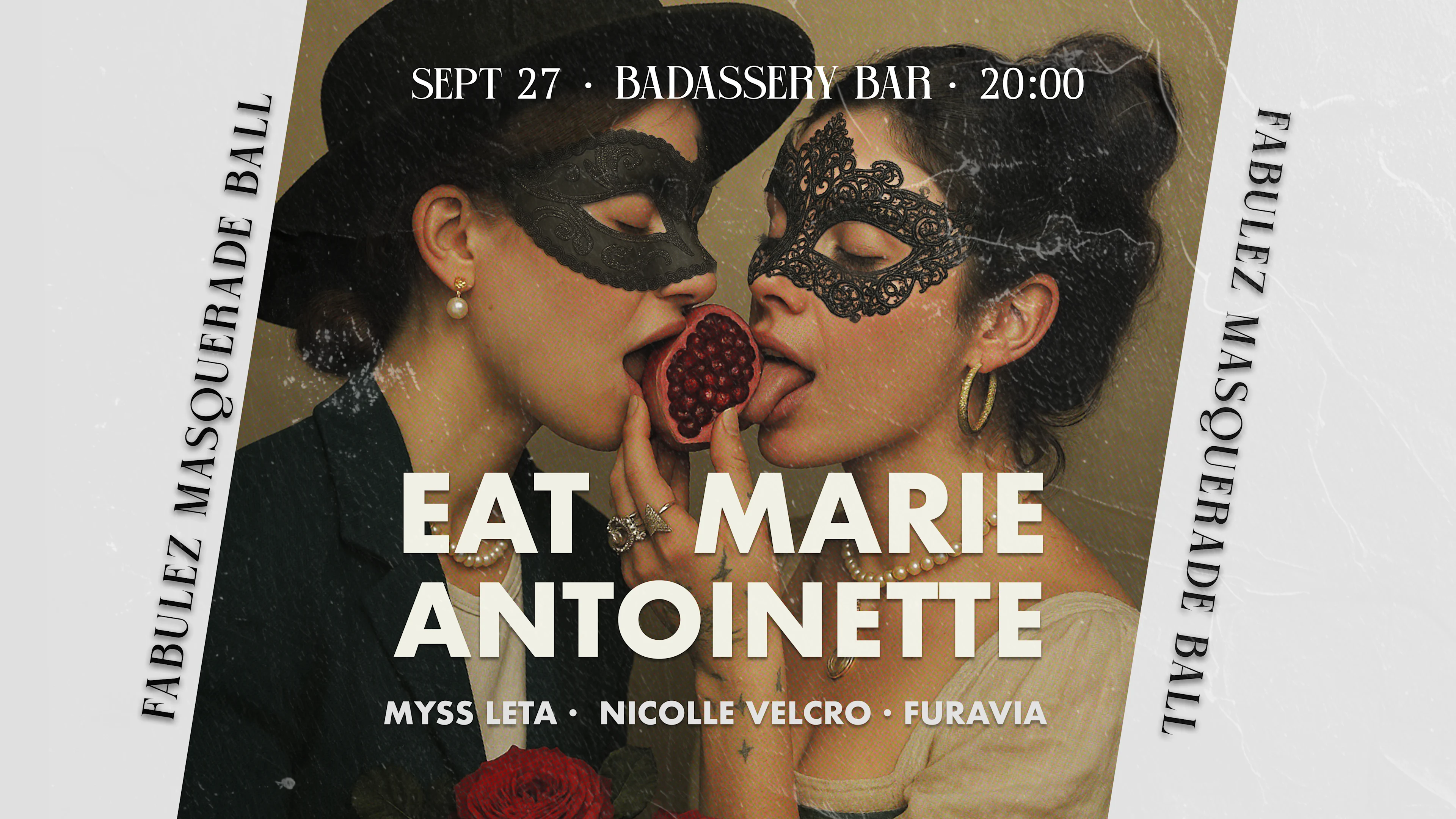Fabulez Ball "Eat Marie Antoinette" Cover