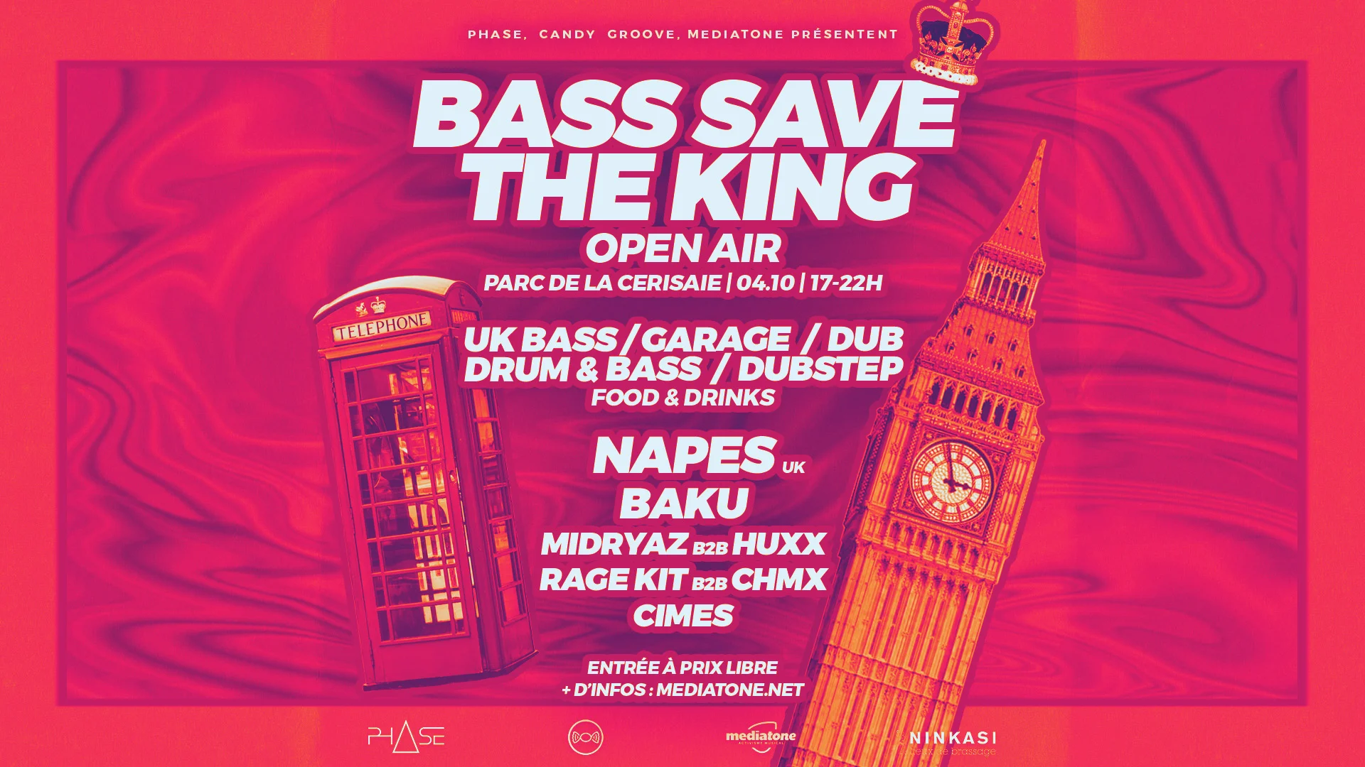 Bass Save The King [Open Air] Cover