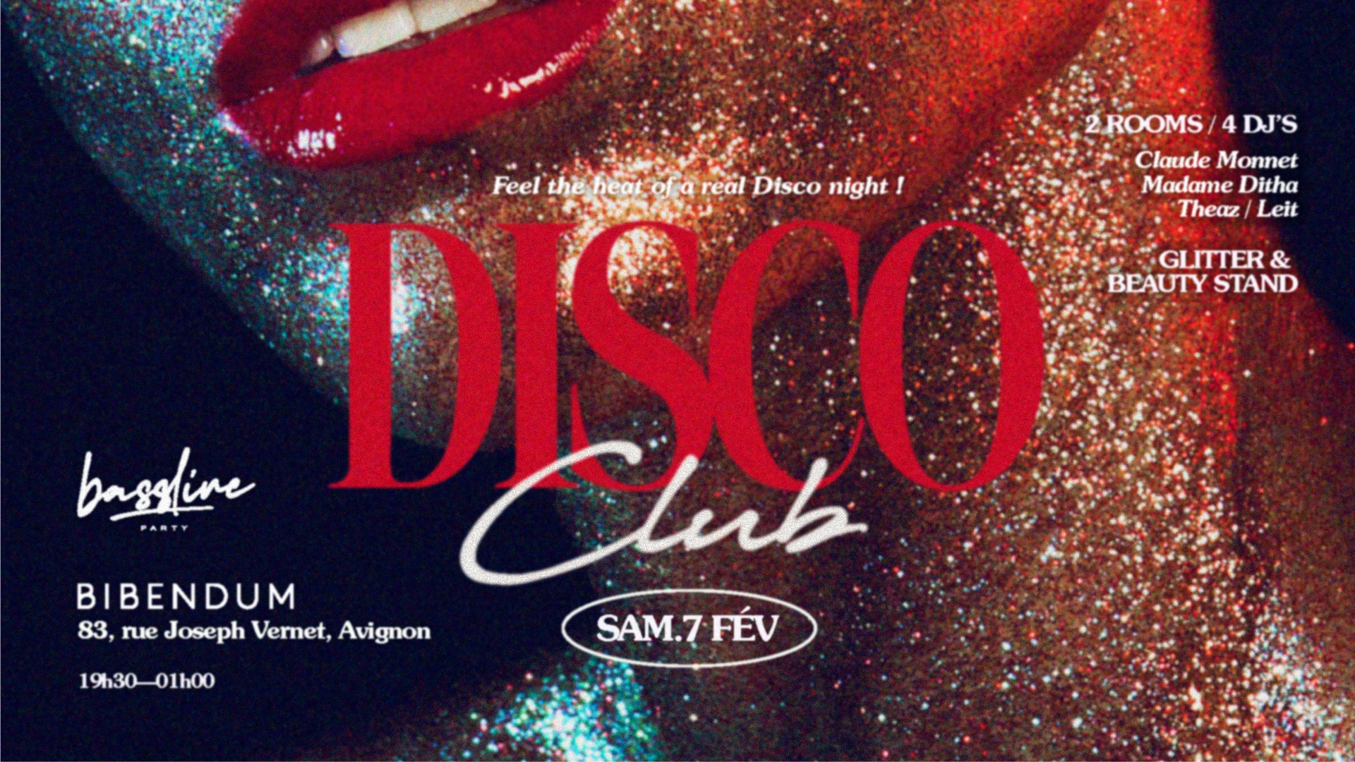 Bibendum X Bassline Party - Disco Club Cover