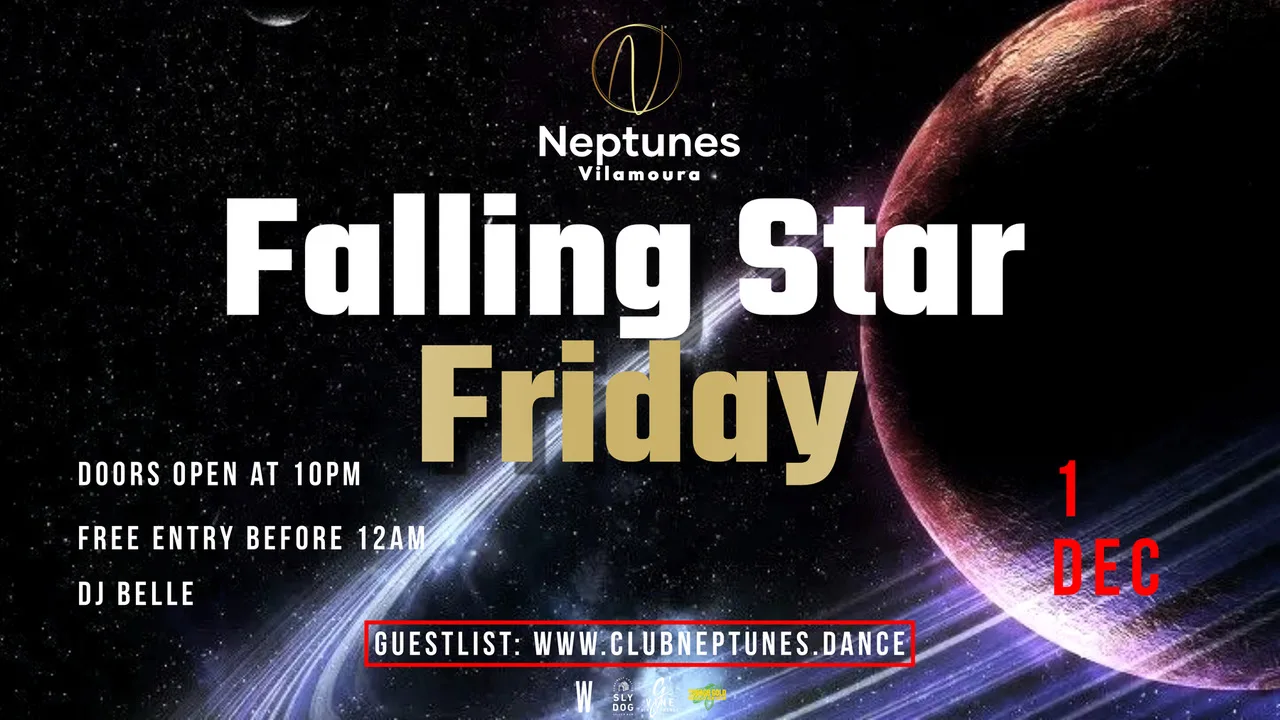 Falling Star Friday With Dj Belle Cover