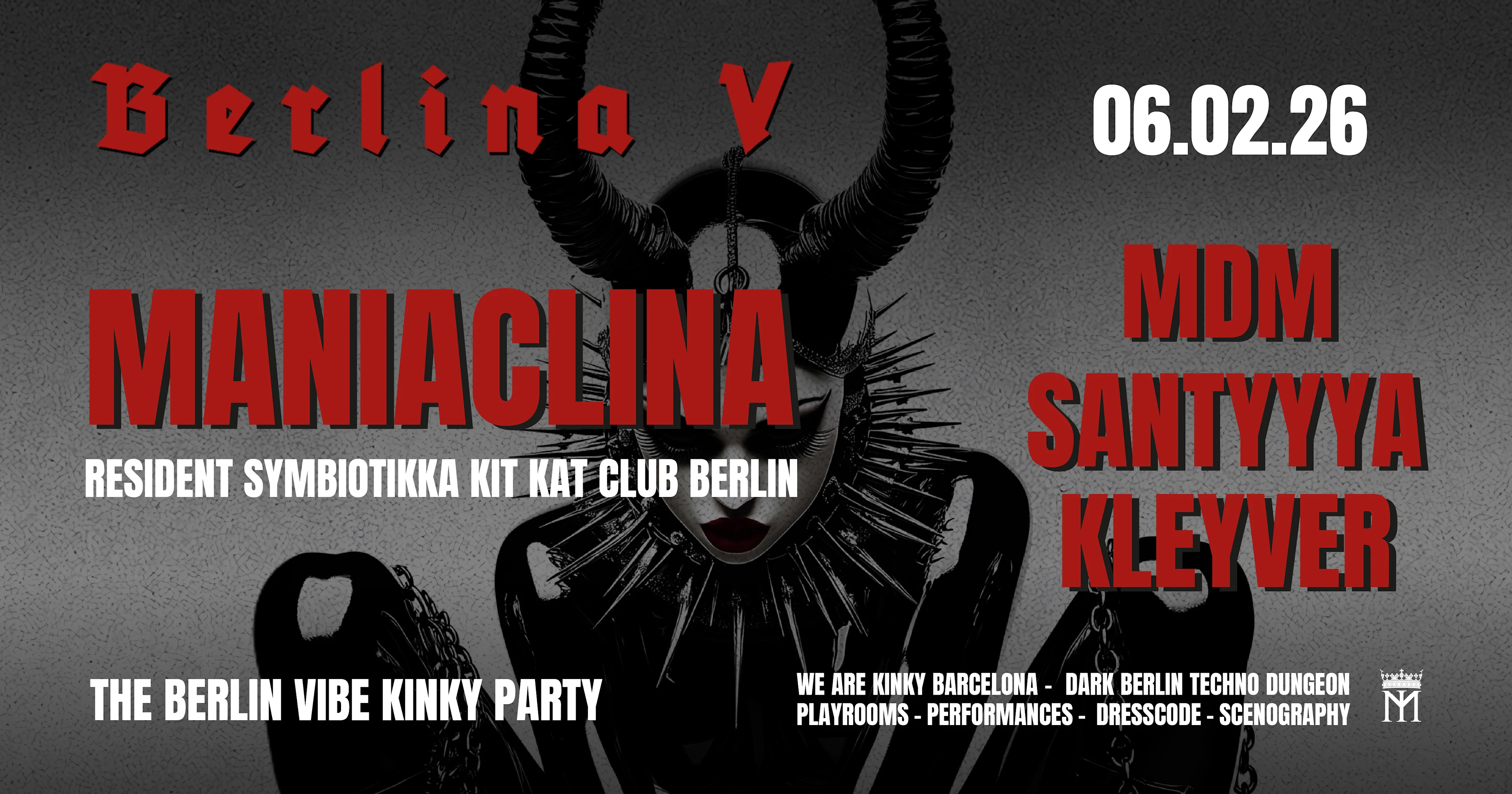 Berlina V - We Are K1nky Barcelona Cover