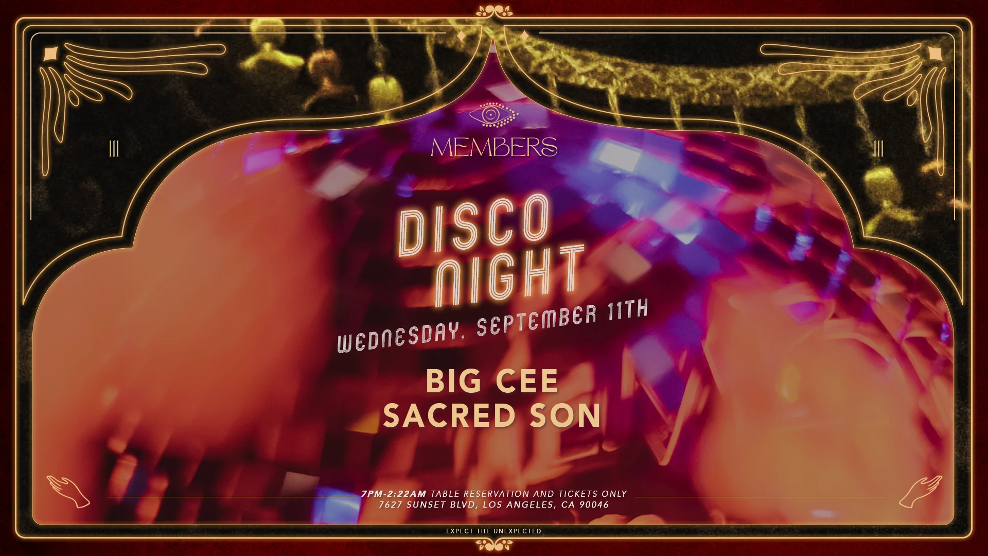 Disco Night - Big Cee & Sacred Son Cover