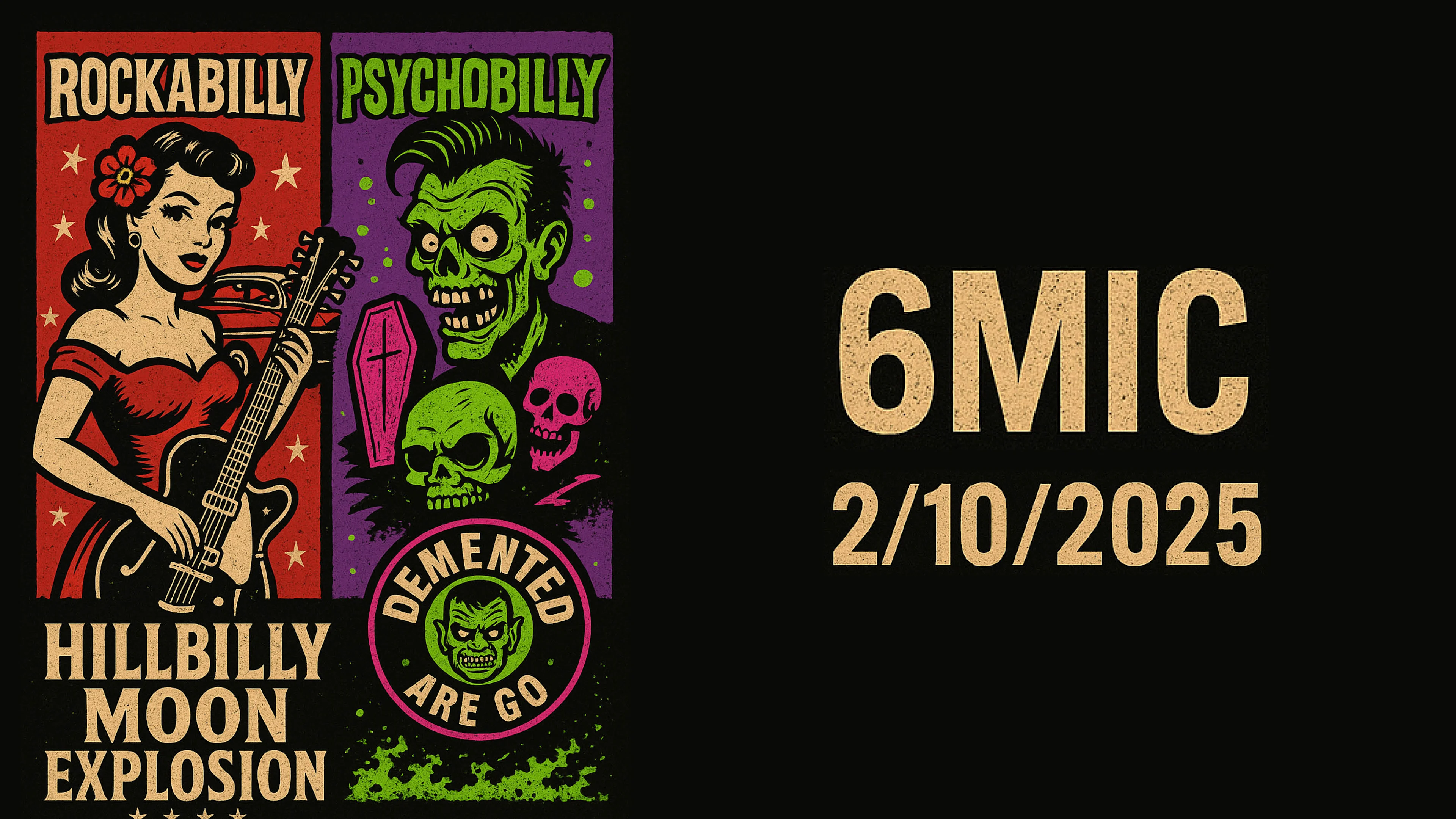 Demented Are Go + Hillbilly Moon Explosion Cover