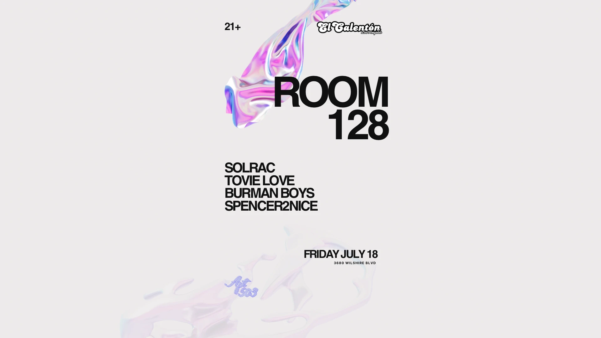 Room 128: Burman Boys Cover