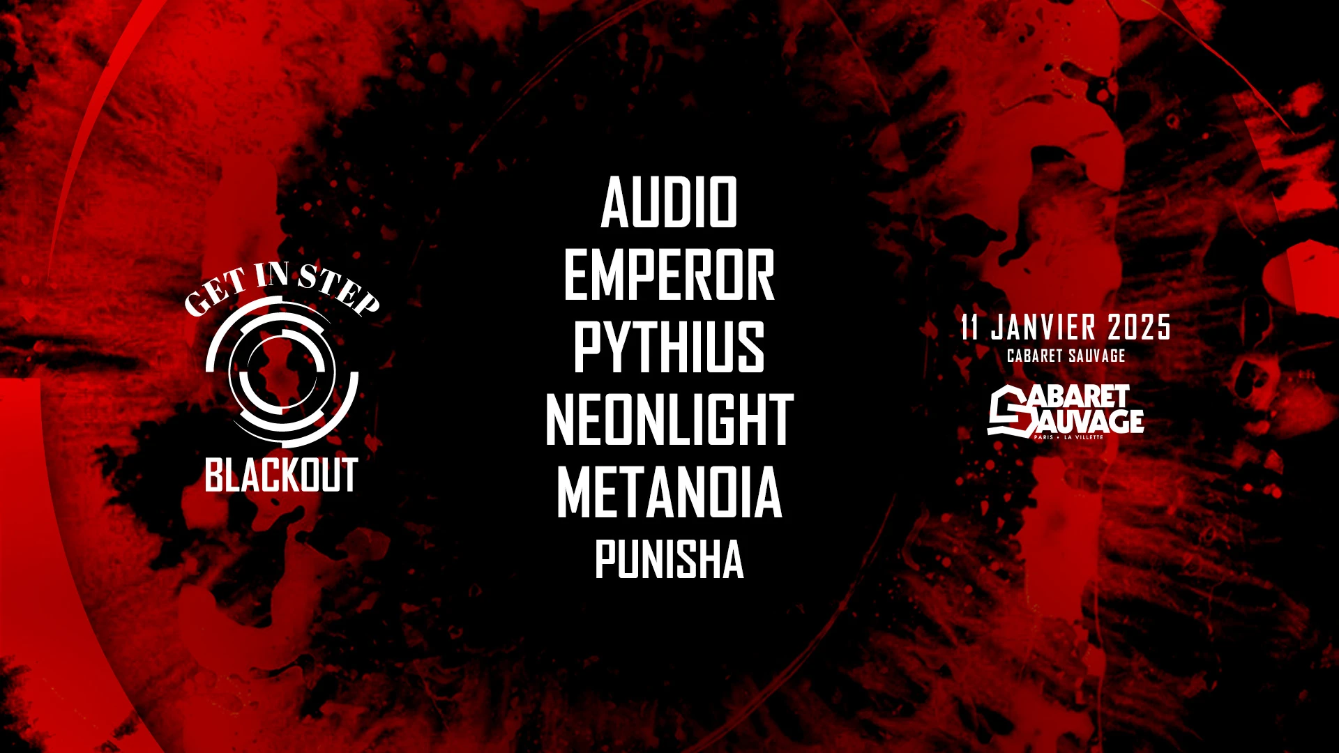 Get In Step X Blackout W/ Audio - Emperor - Pythius & More Cover