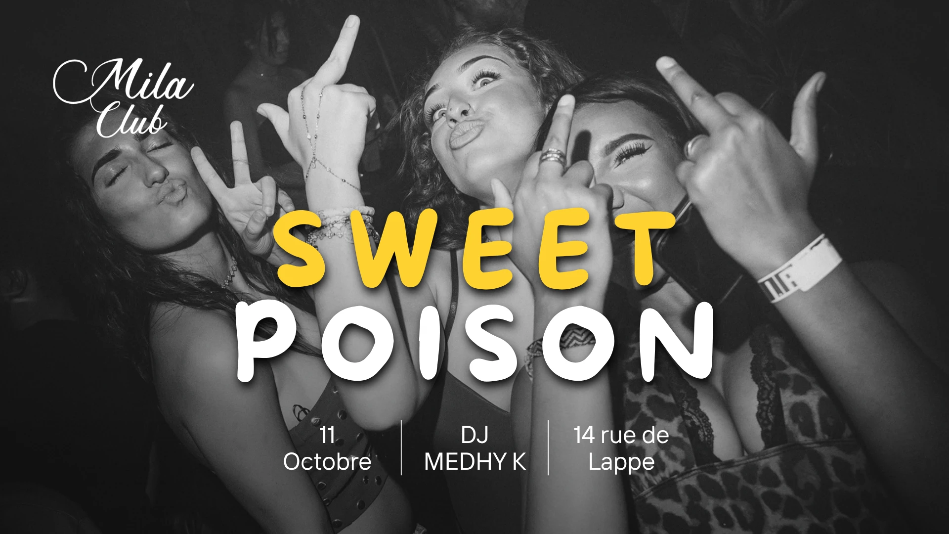 Sweet Poison - Mila Club Paris Cover