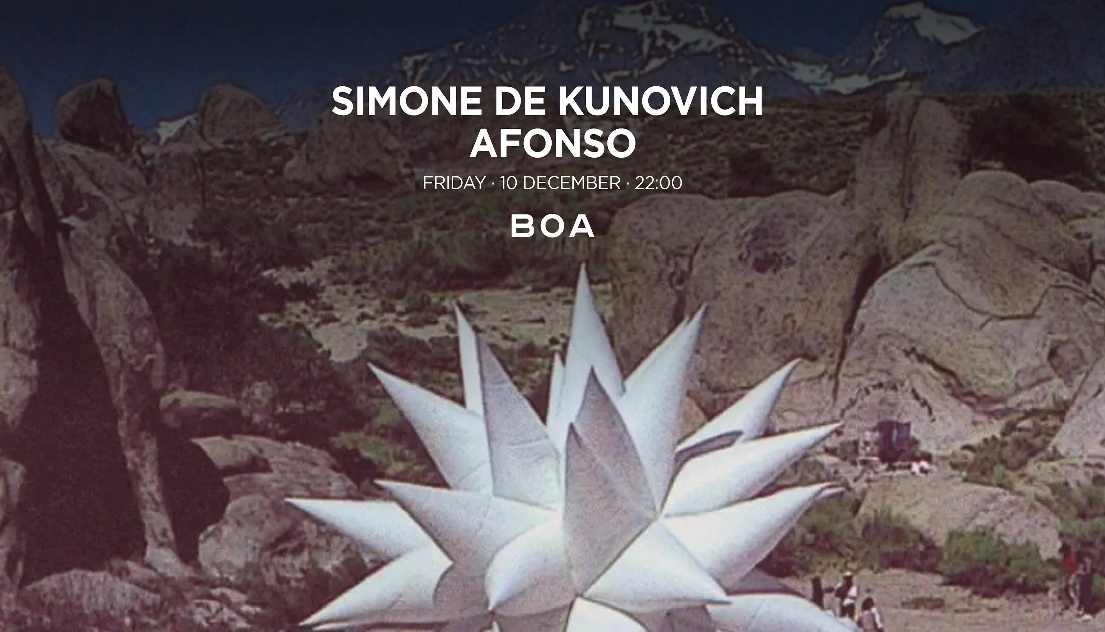 Simone De Kunovich & Afonso  Cover