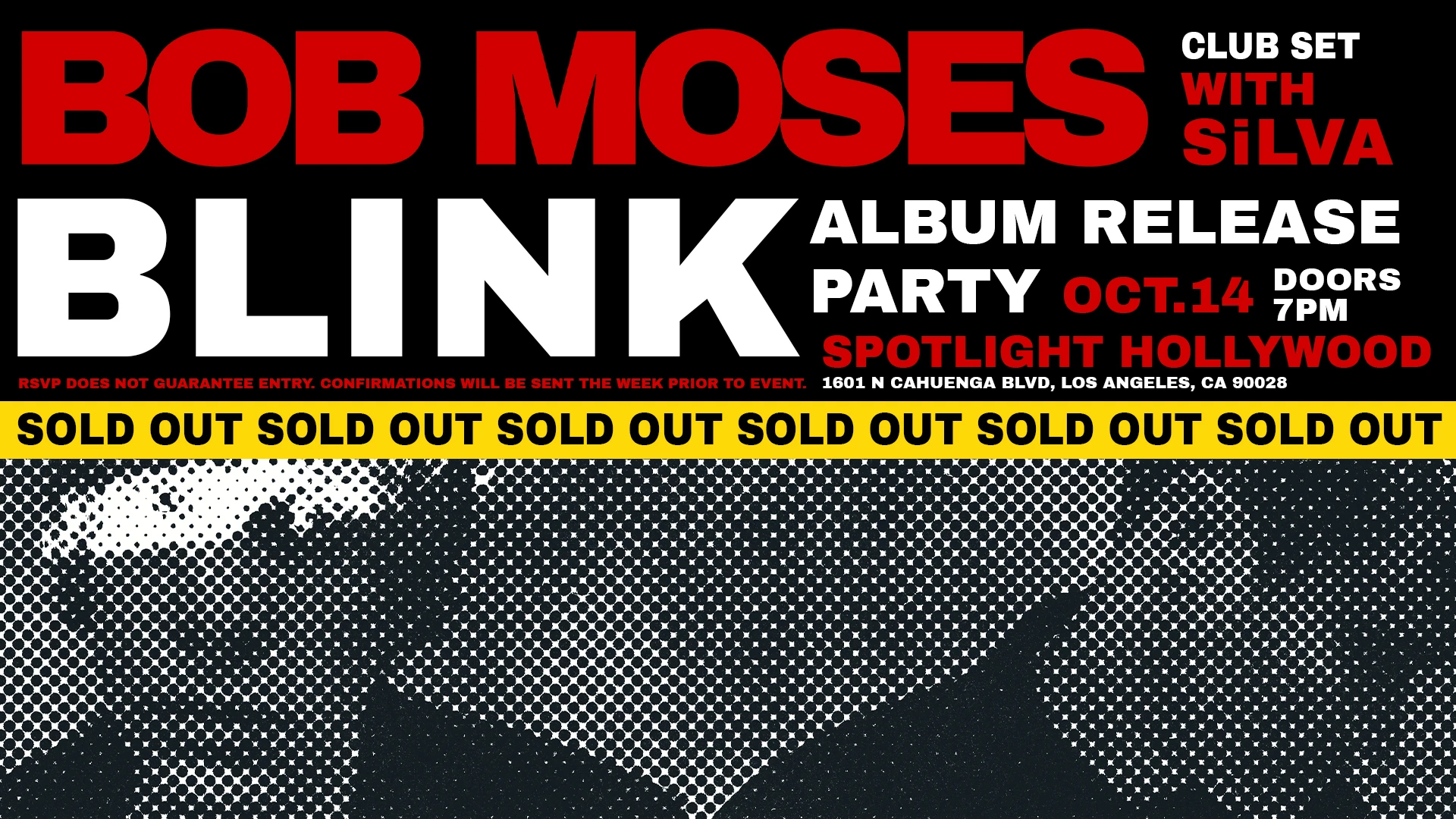 Bob Moses Blink Album Release Party Cover