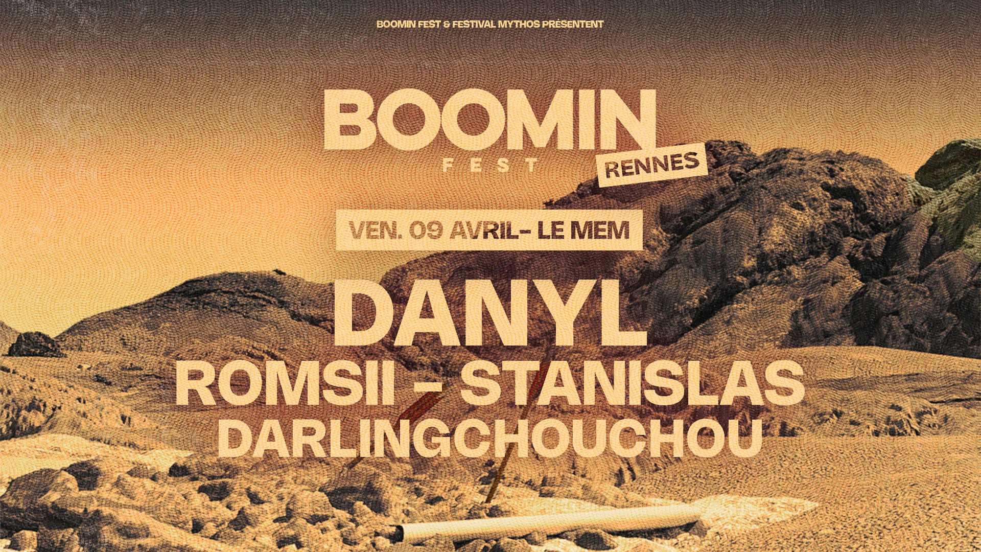 Boomin Fest Rennes - Le Mem Cover