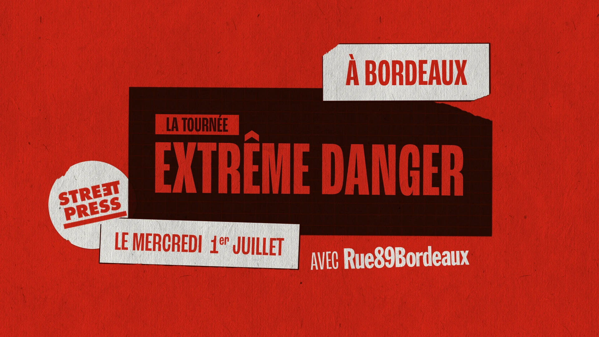 Extrême Danger - Bordeaux Cover