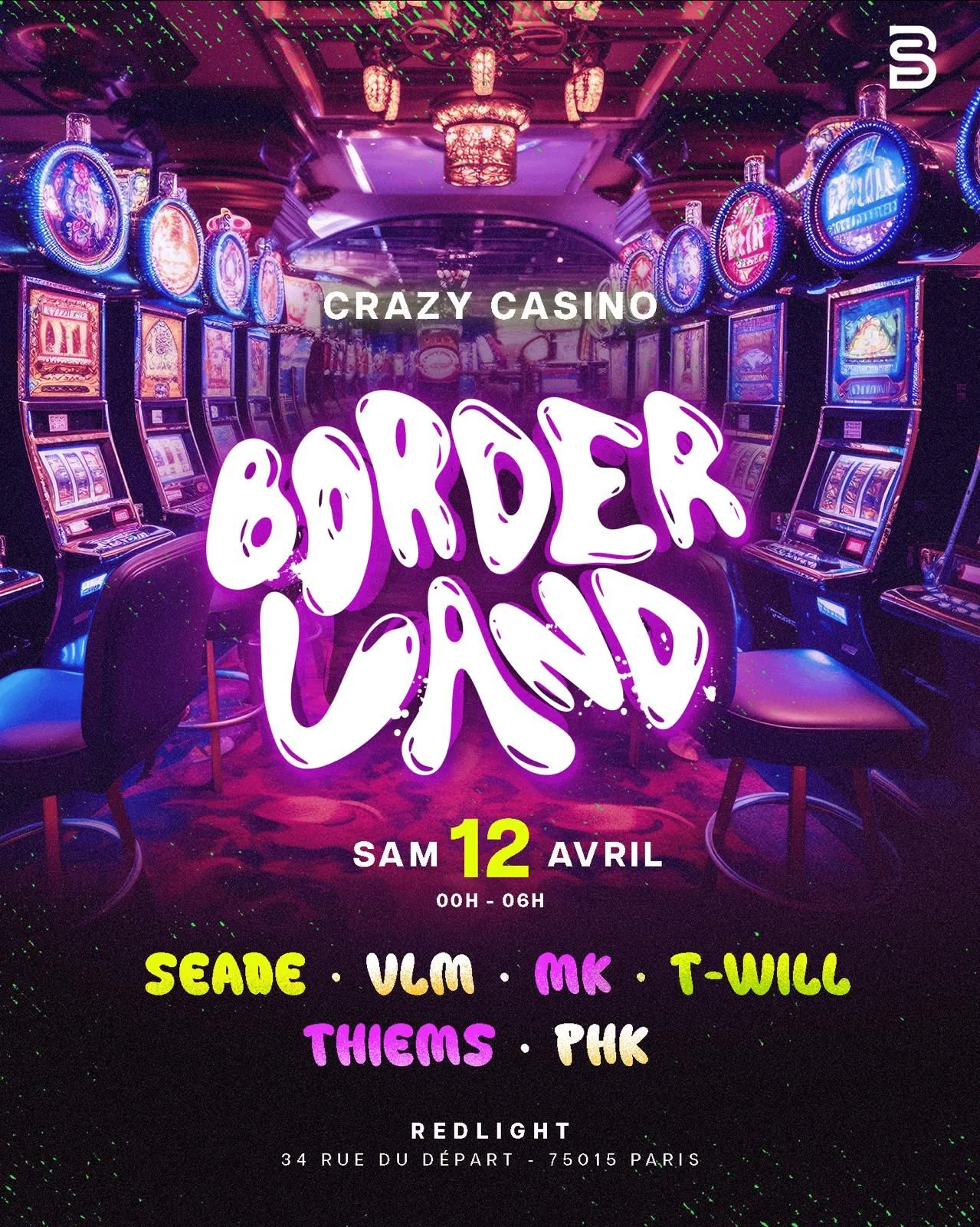 Borderland - Crazy Casino Cover