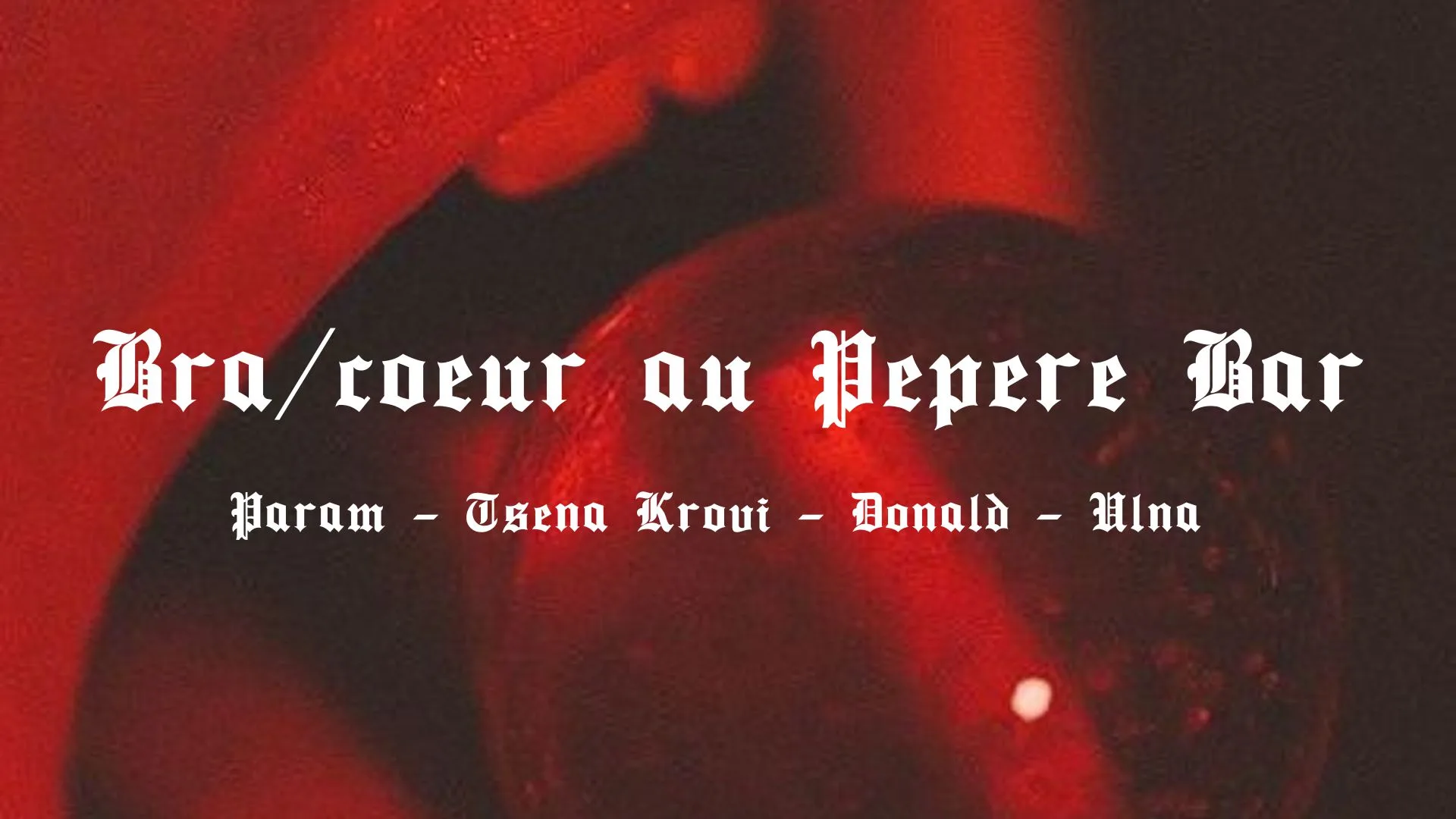 Bra/Coeur Au Pepere Bar Cover