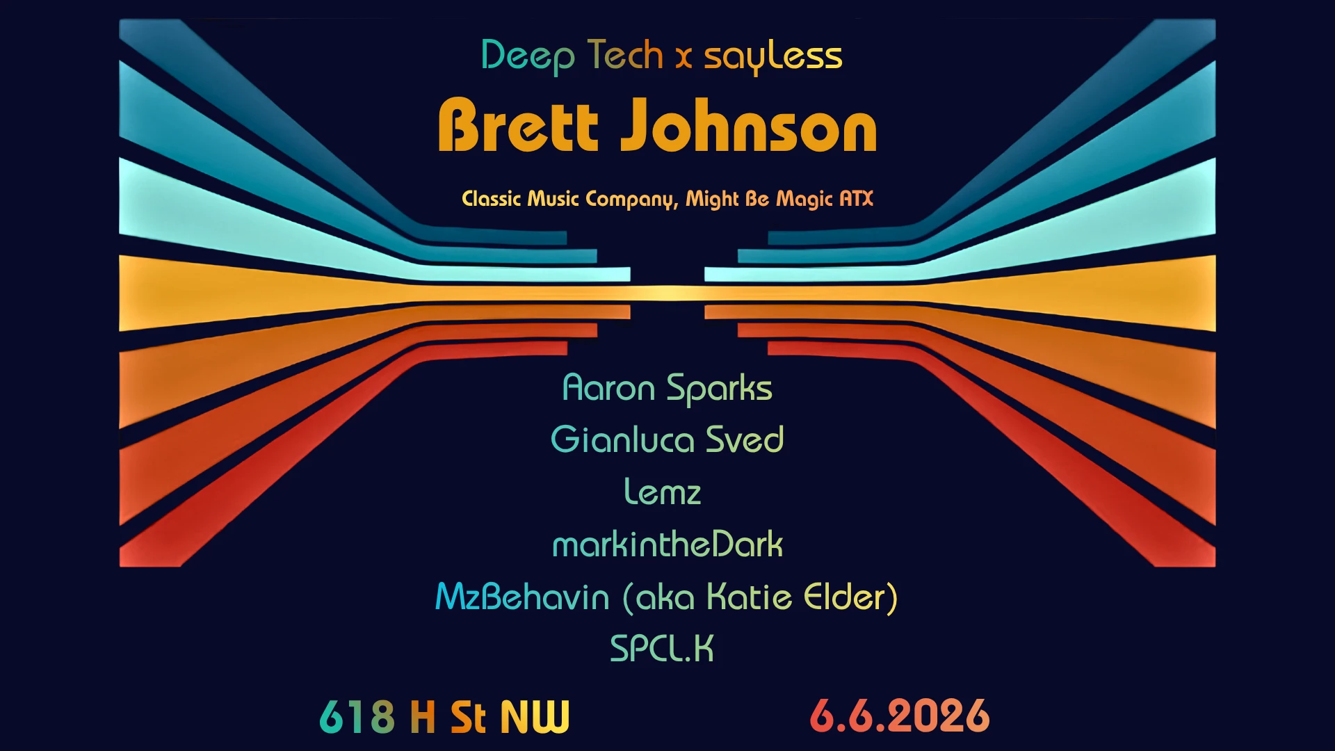 Deep Tech X Sayless Present: Brett Johnson Cover