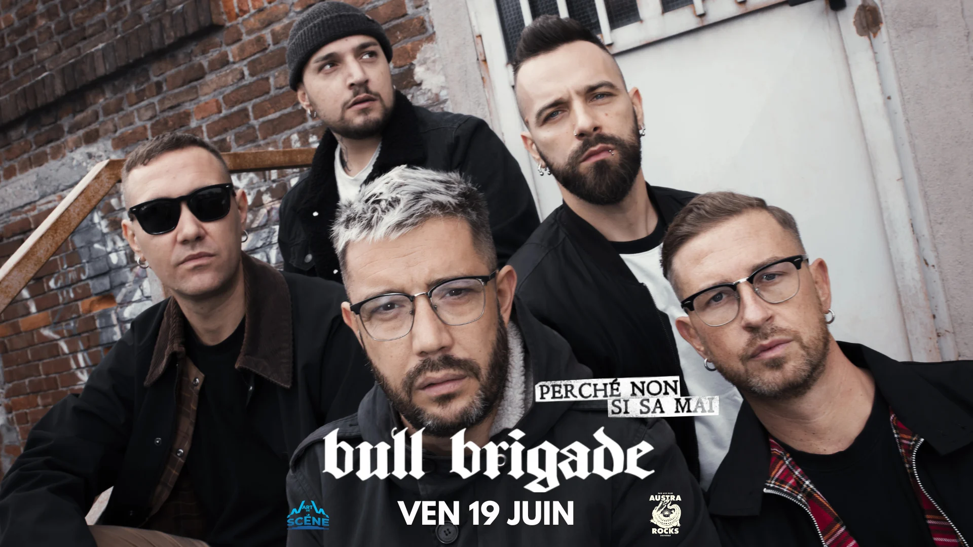 Bull Brigade Le Vendredi 19 Juin À L'austra Rocks Cover