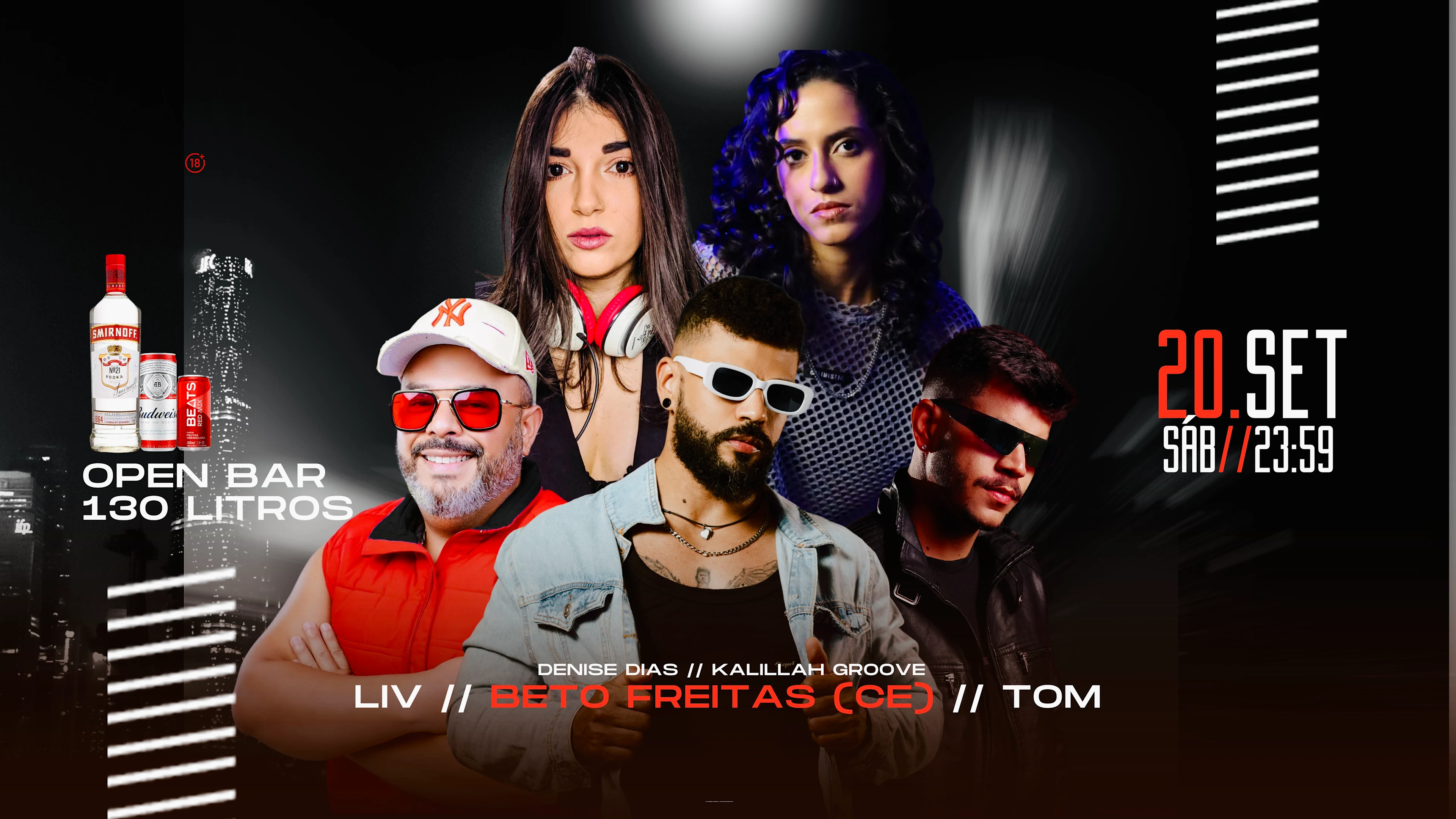 Dark Room N130 - Open Bar Cover