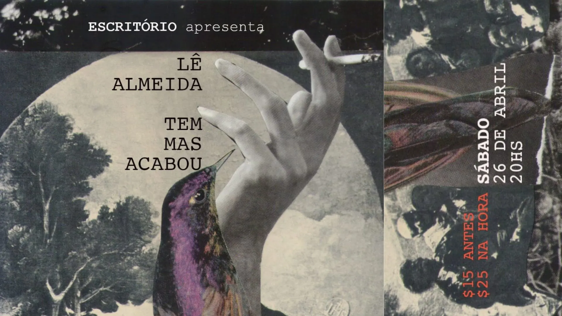 Lê Almeida • Tem Mas Acabou No Escritório Cover
