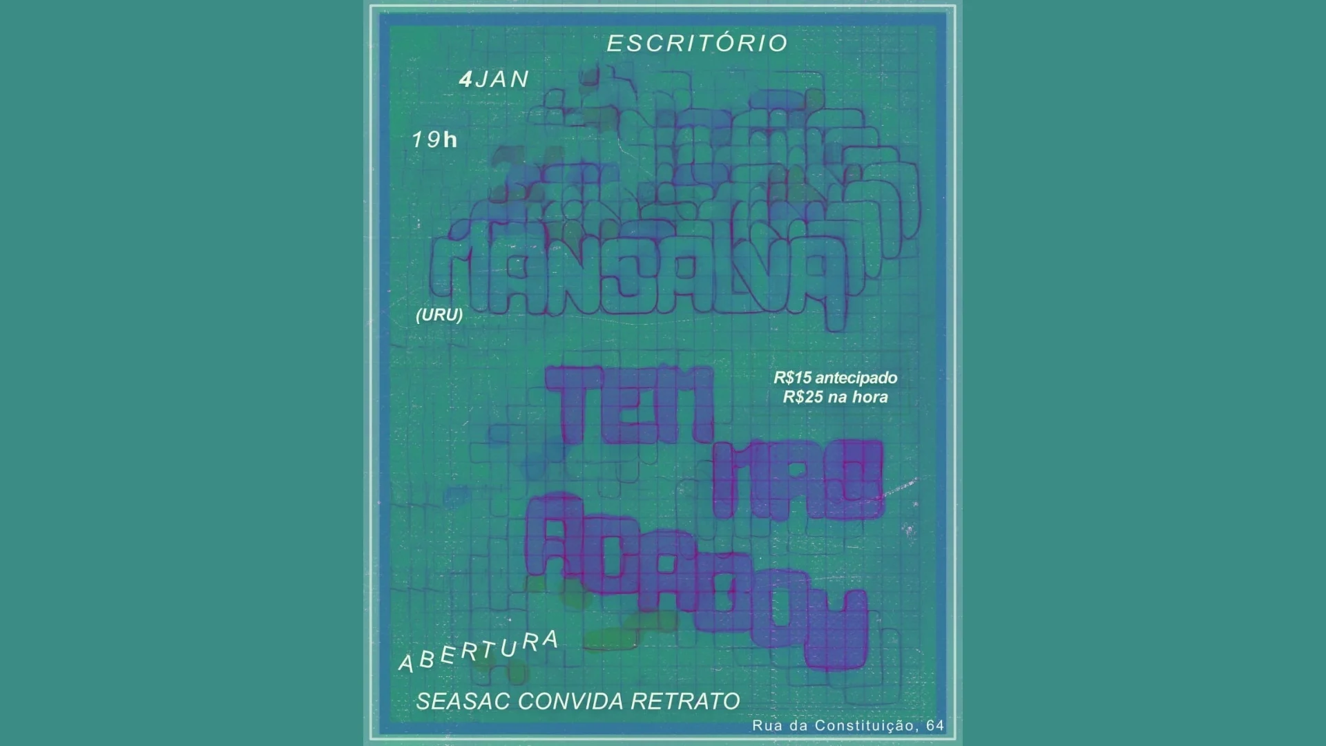 Seasac • Retrato • Mansalva • Tem Mas Acabou No Escritório Cover