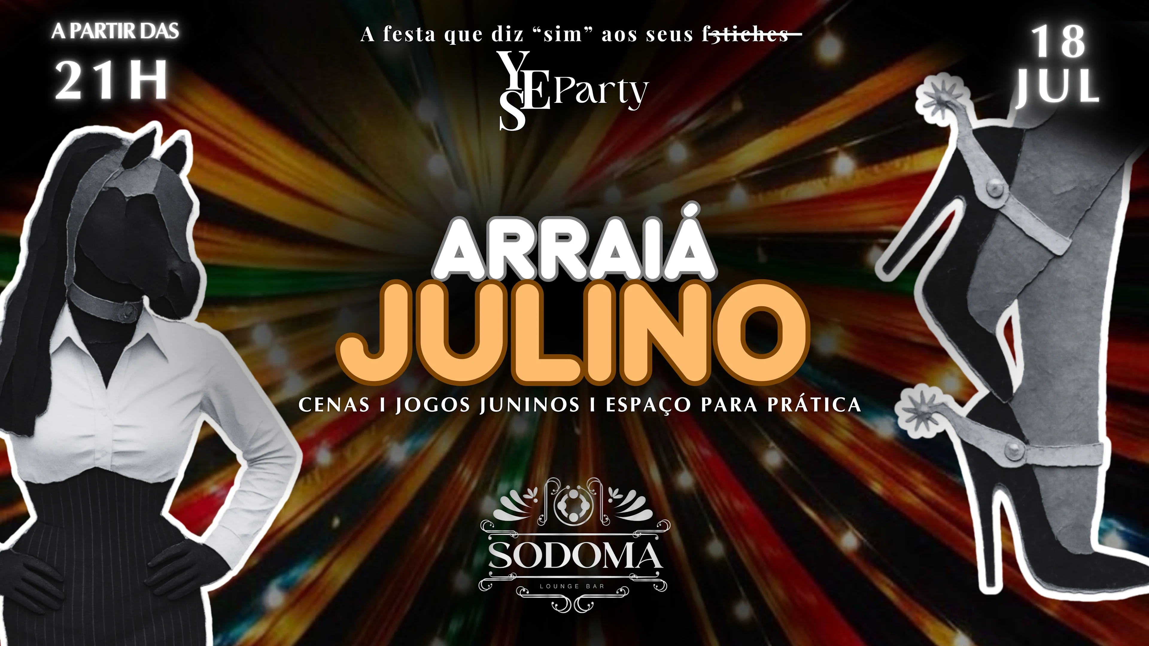 Yes Party - Arraia Julino Cover