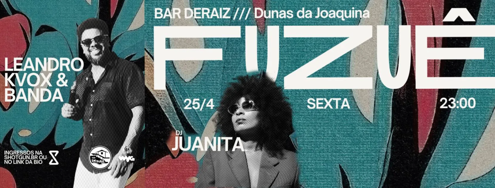 Fuzuê Do Kvox | Bar Deraiz | Kvox E Banda + Dj Juanita Cover