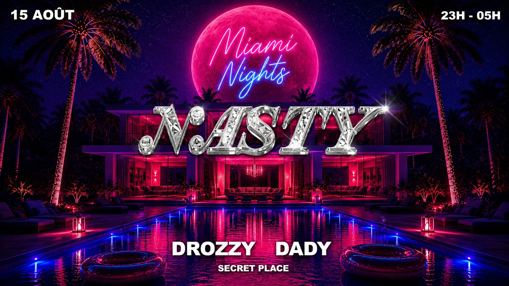 Nasty : Miami Nights Cover