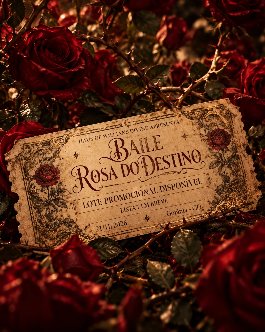 Baile Rosa Do Destino By Haus Of Willians Divine Cover