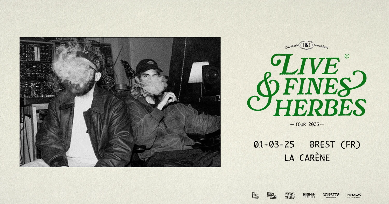 Caballero Et Jean Jass " Live & Fines Herbes " Cover
