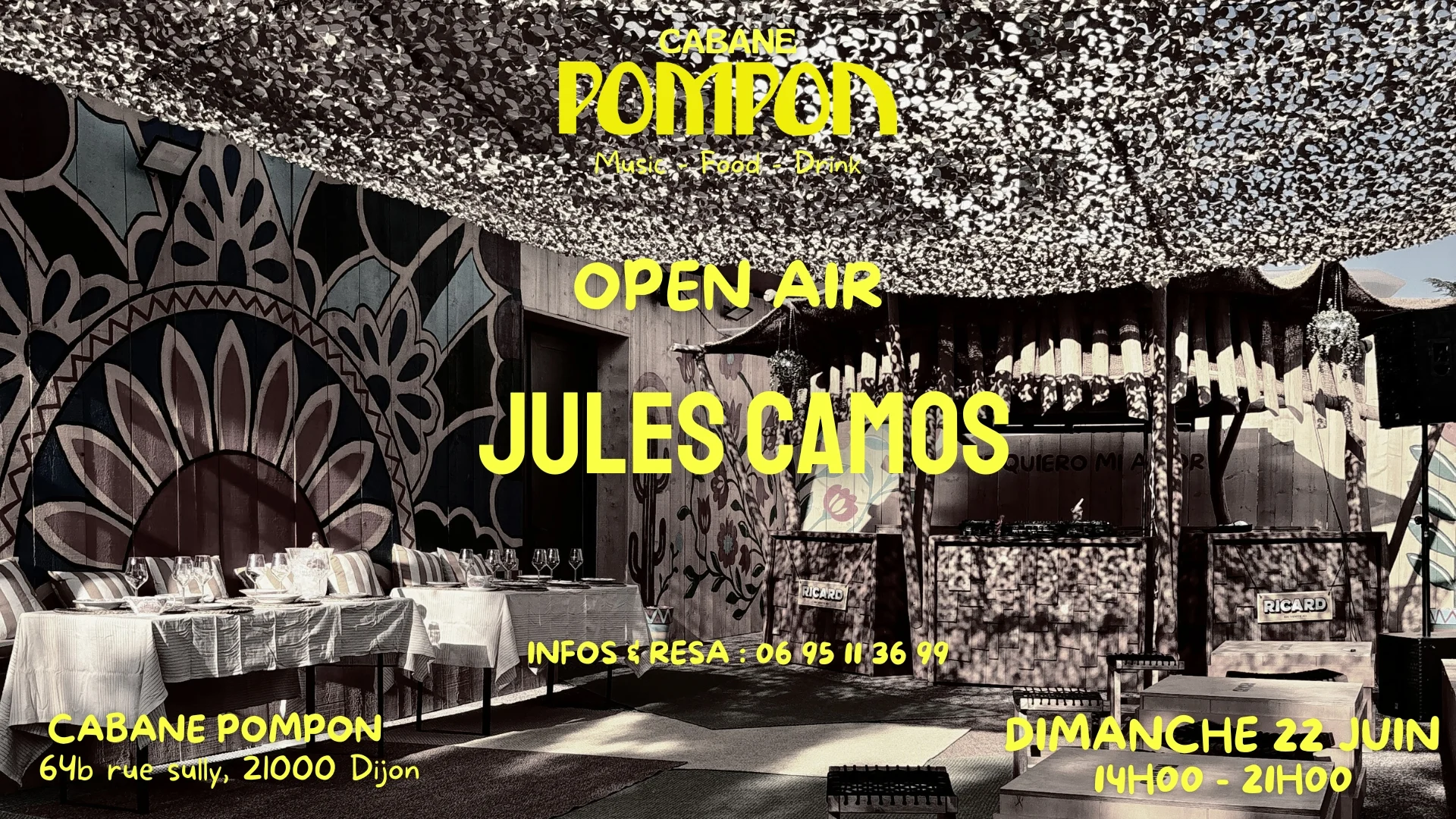 Open Air At Cabane Pompon 22 Juin Cover