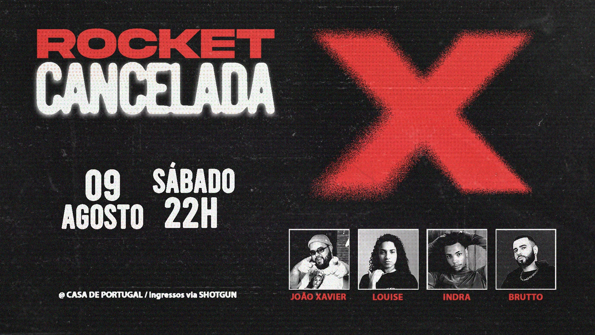 Rocket: Cancelada @ 09/08 Cover