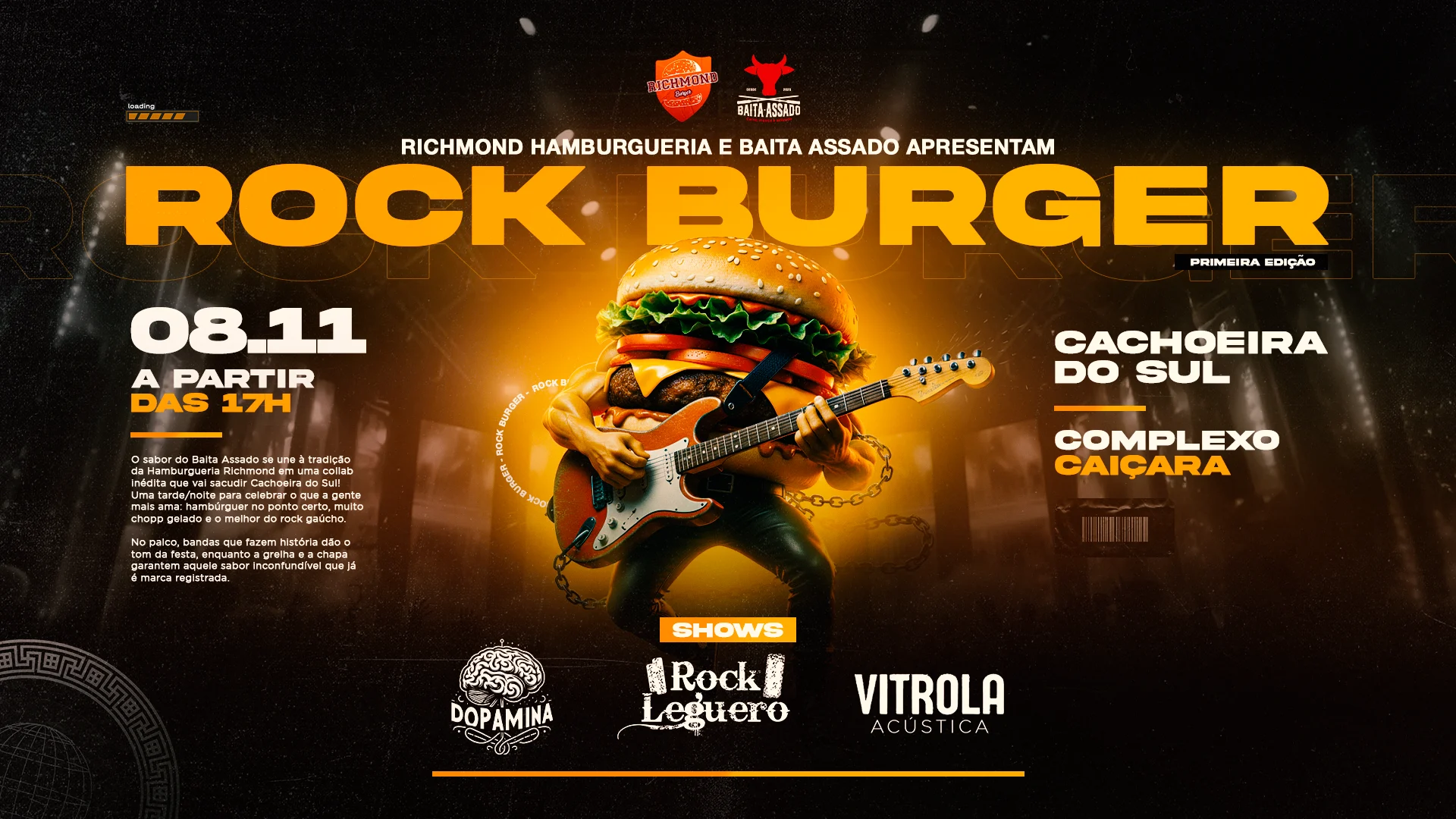 Rock Burguer 1 Edição Cover
