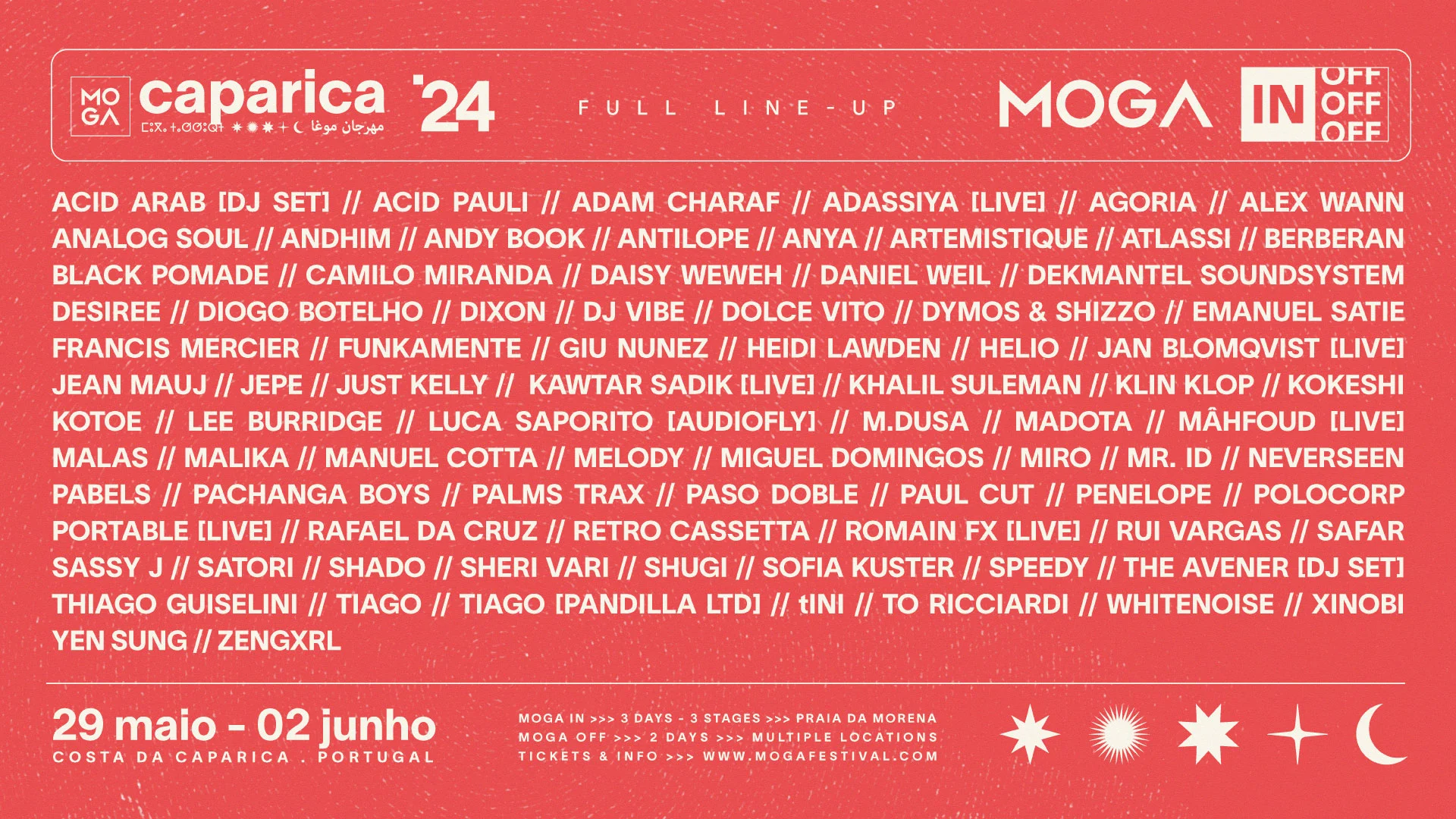 Moga Caparica 2024 Cover