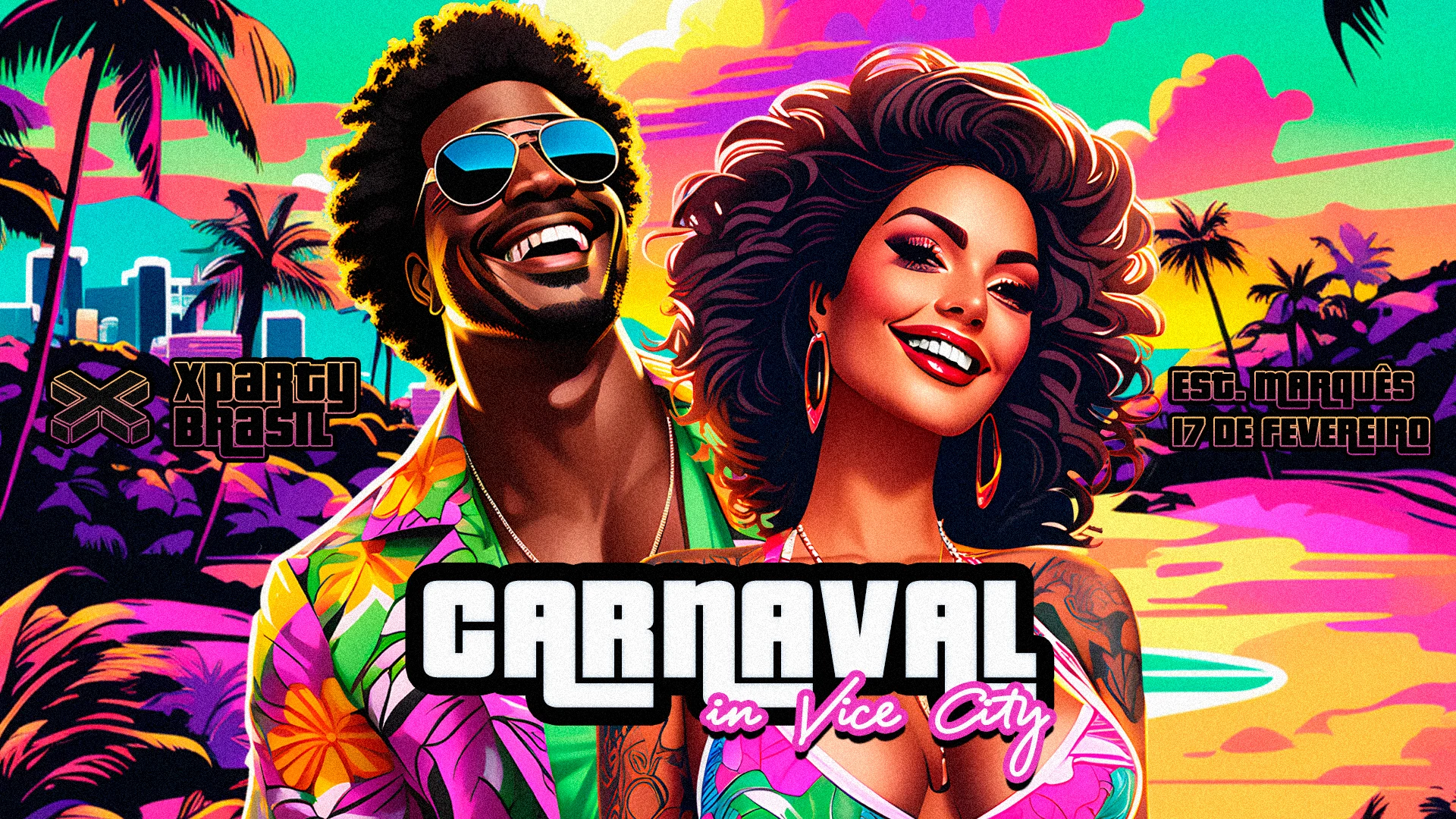 X Party - Carnaval In Vice City Cover
