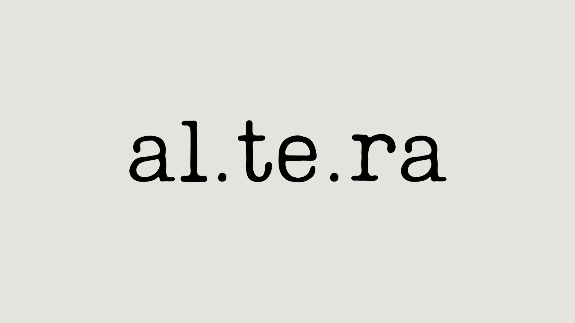 Al.Te.Ra Cover