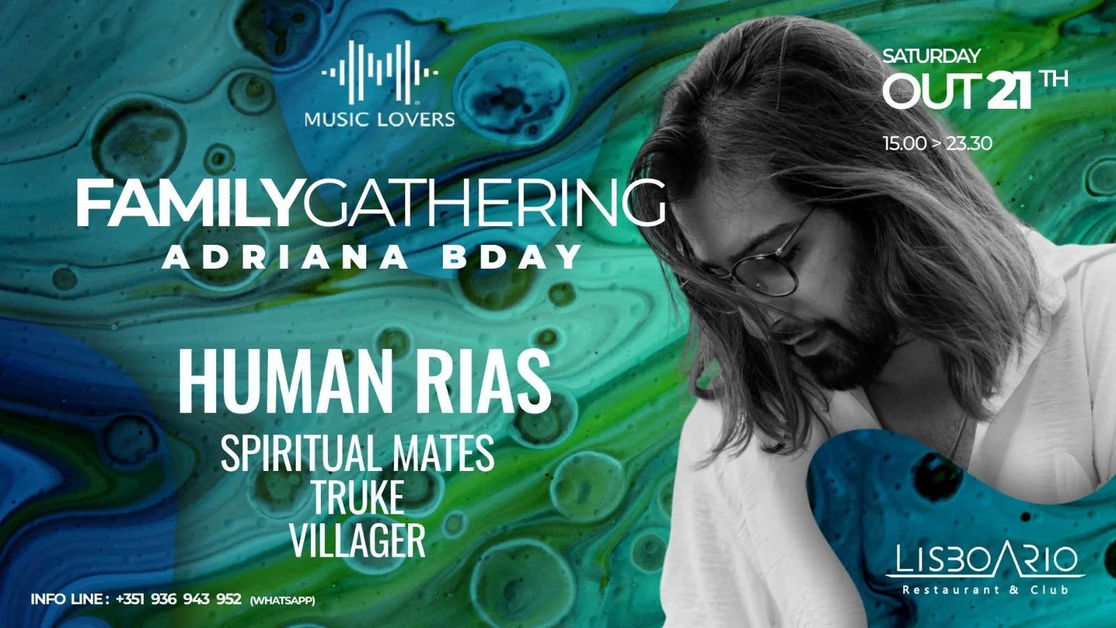 Family Gathering/Bday Adriana Campanho, With Human Rias Cover