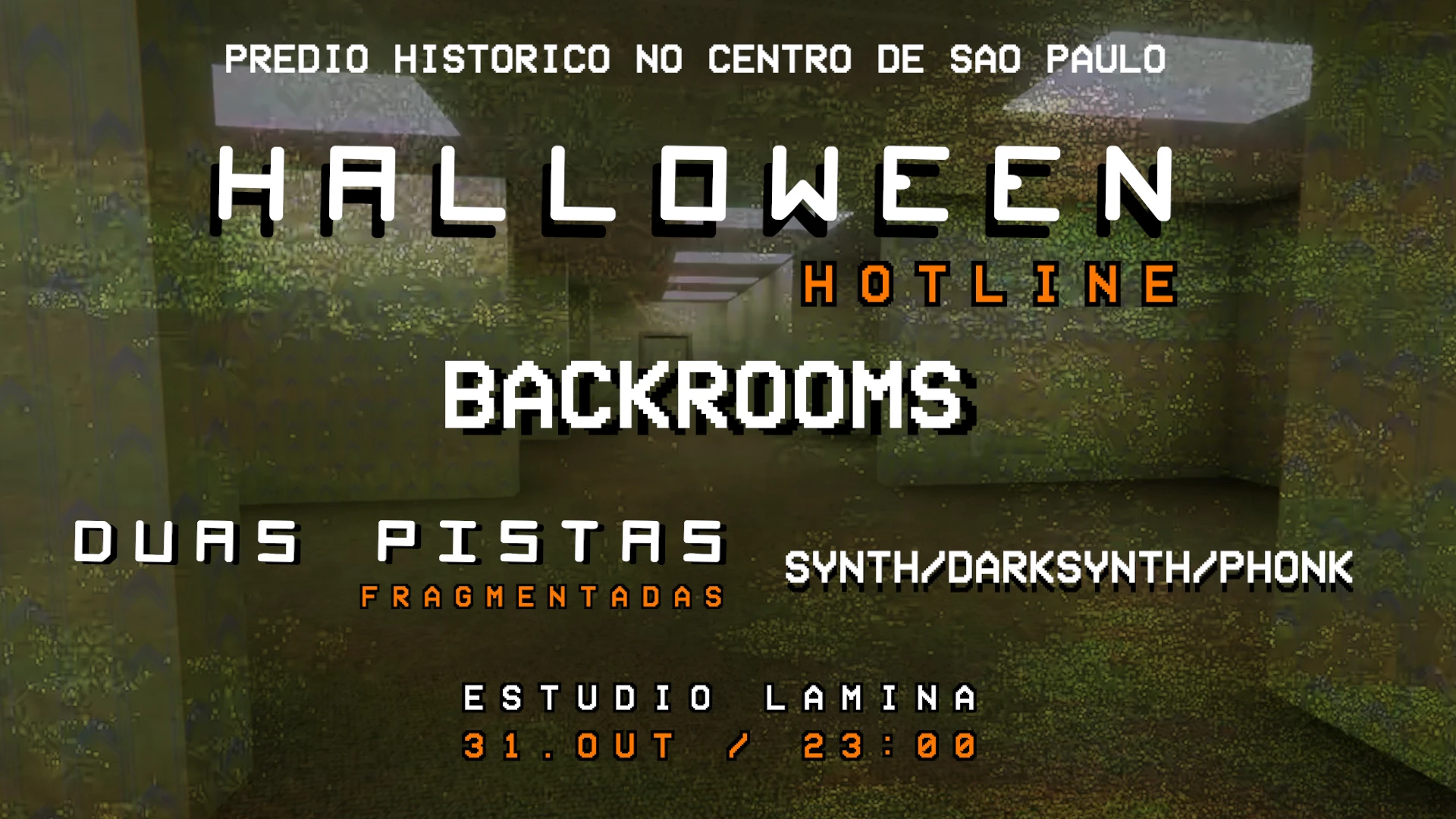 Halloween Hotline - Backrooms Cover