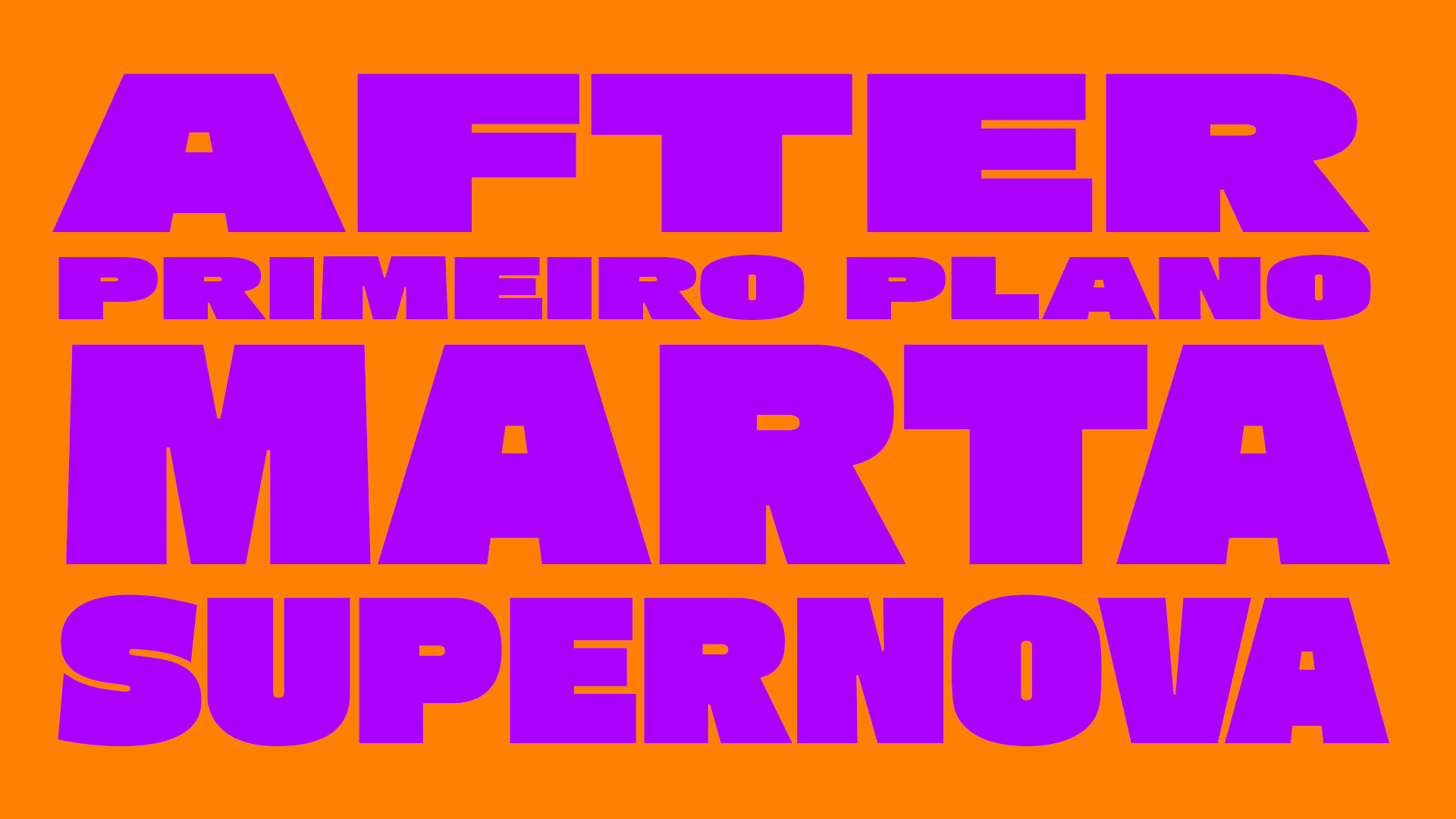 After Primeiro Plano C/ Marta Supernova (Rj) Cover