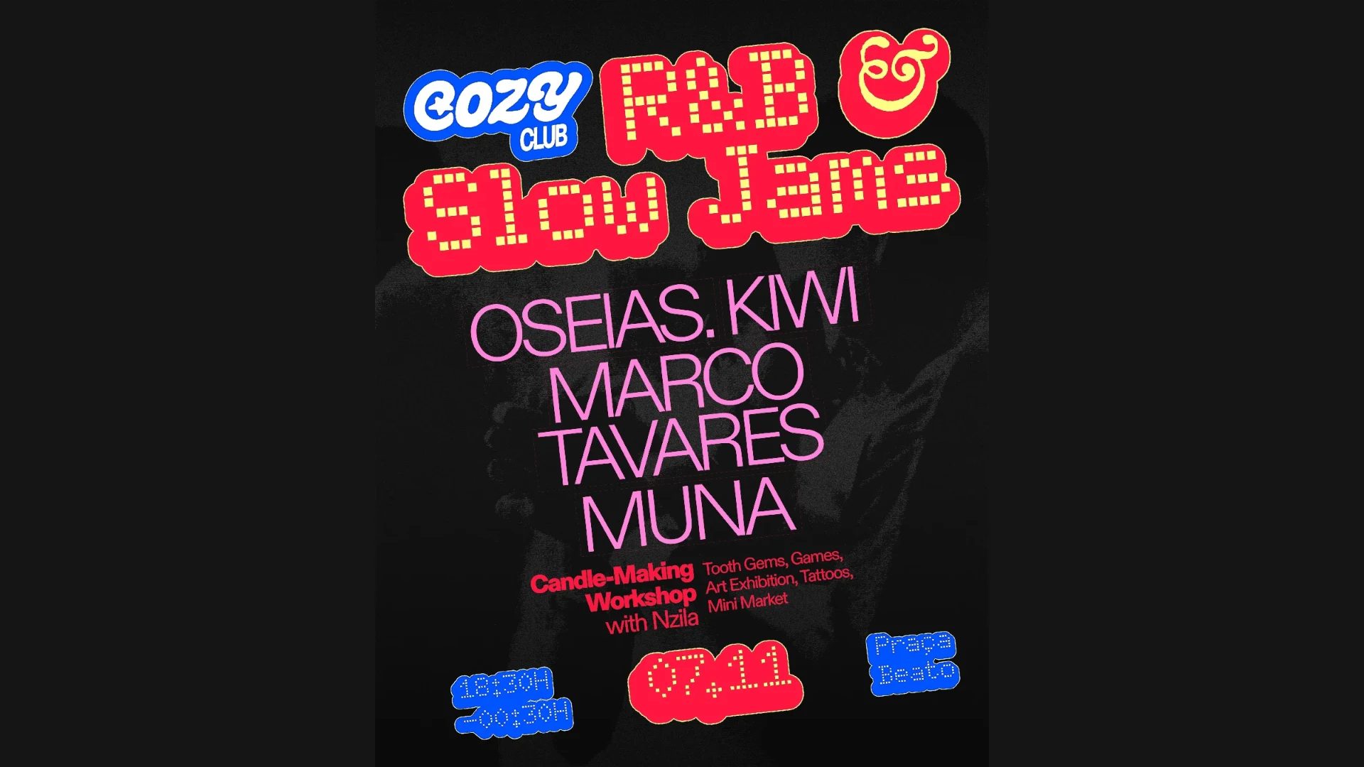 Cozy Club: R&B & Slow Jams Cover