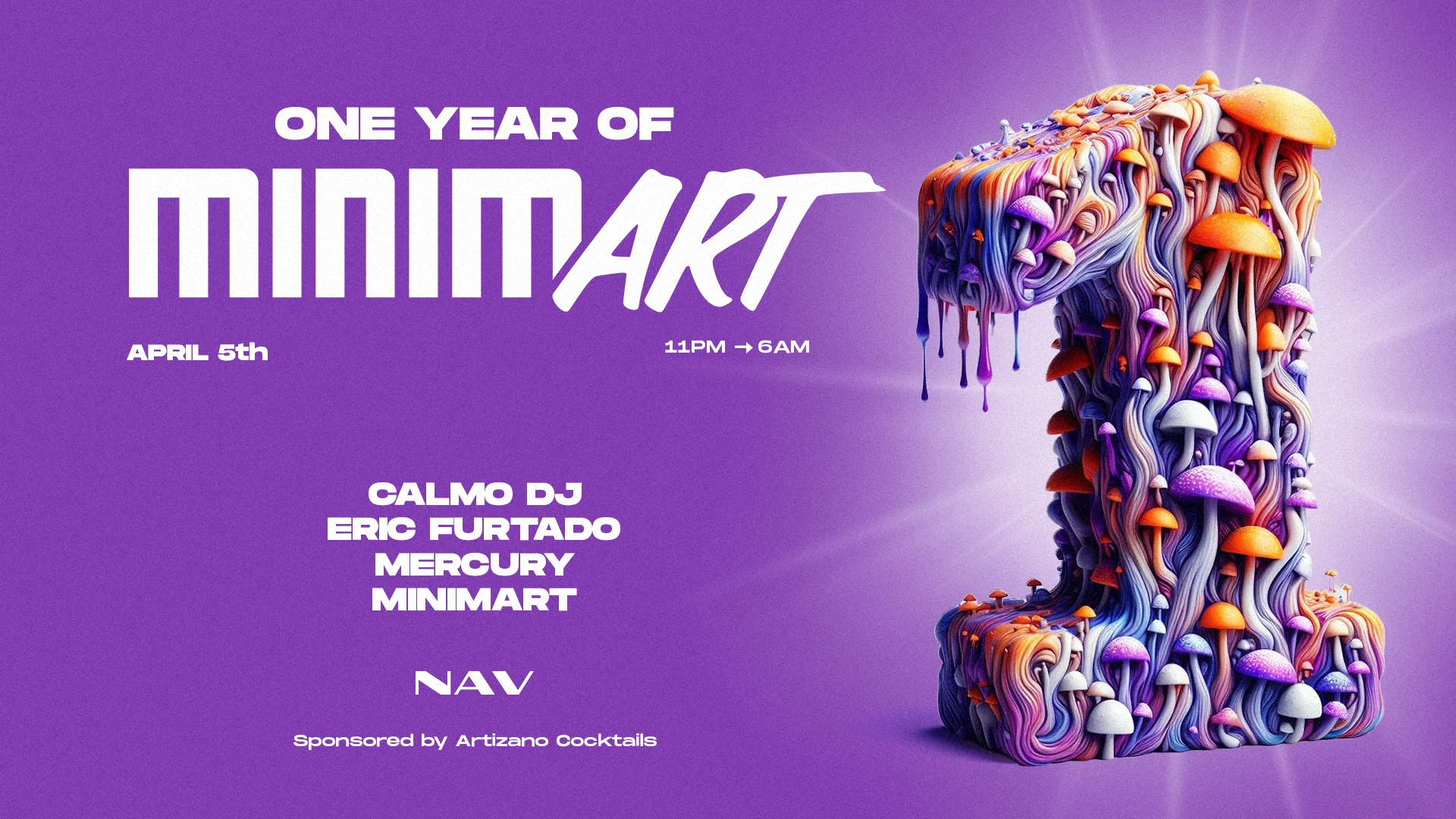Minimart Music 1 Year Cover