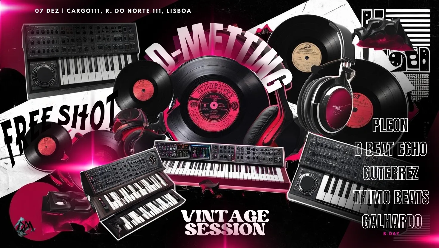 D-Metting Vintage Session @ Cargo 111 Cover