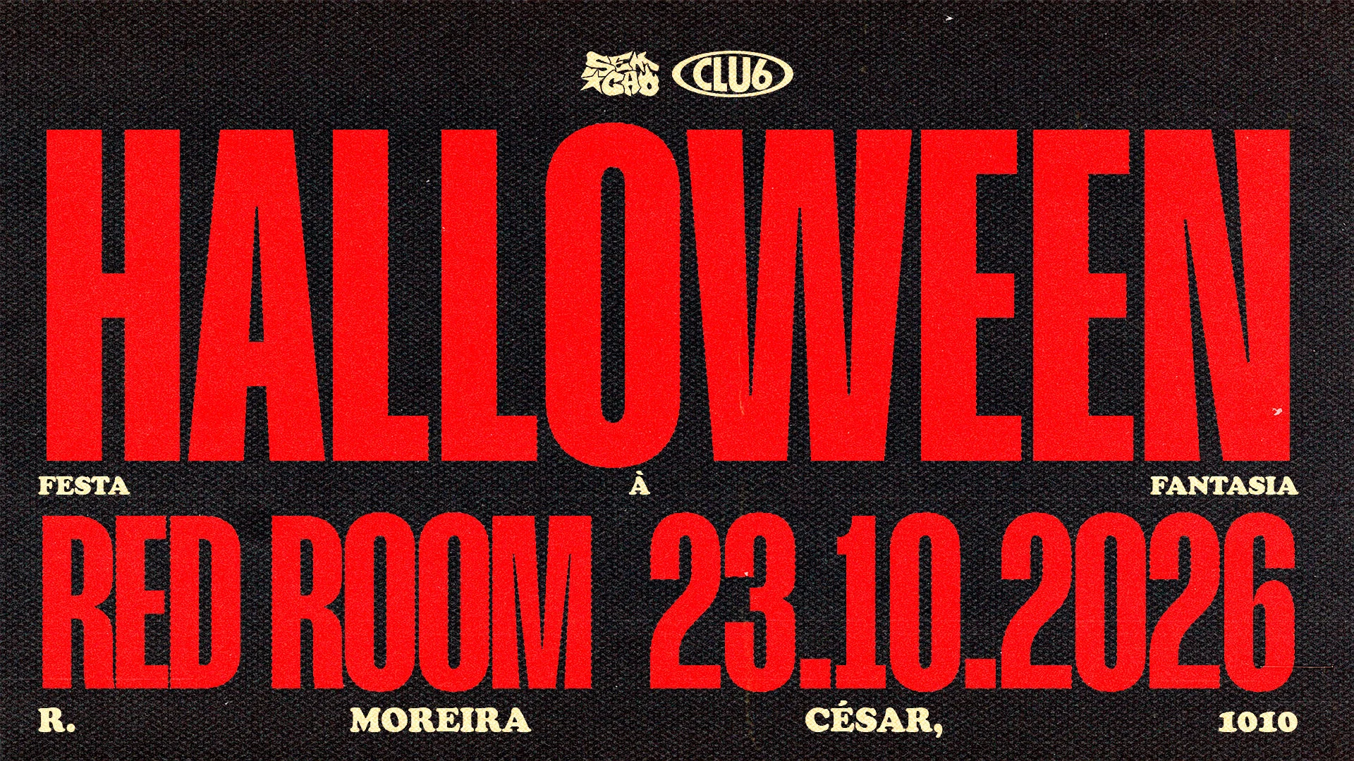 Sem Caô W/ Clu6 | Halloween Red Room Cover