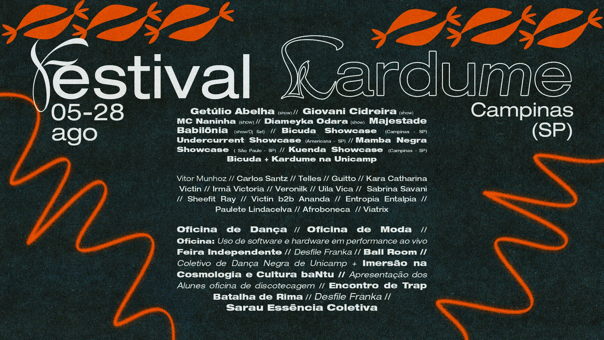 Festival Kardume - 05 Ao 28 Agosto Cover