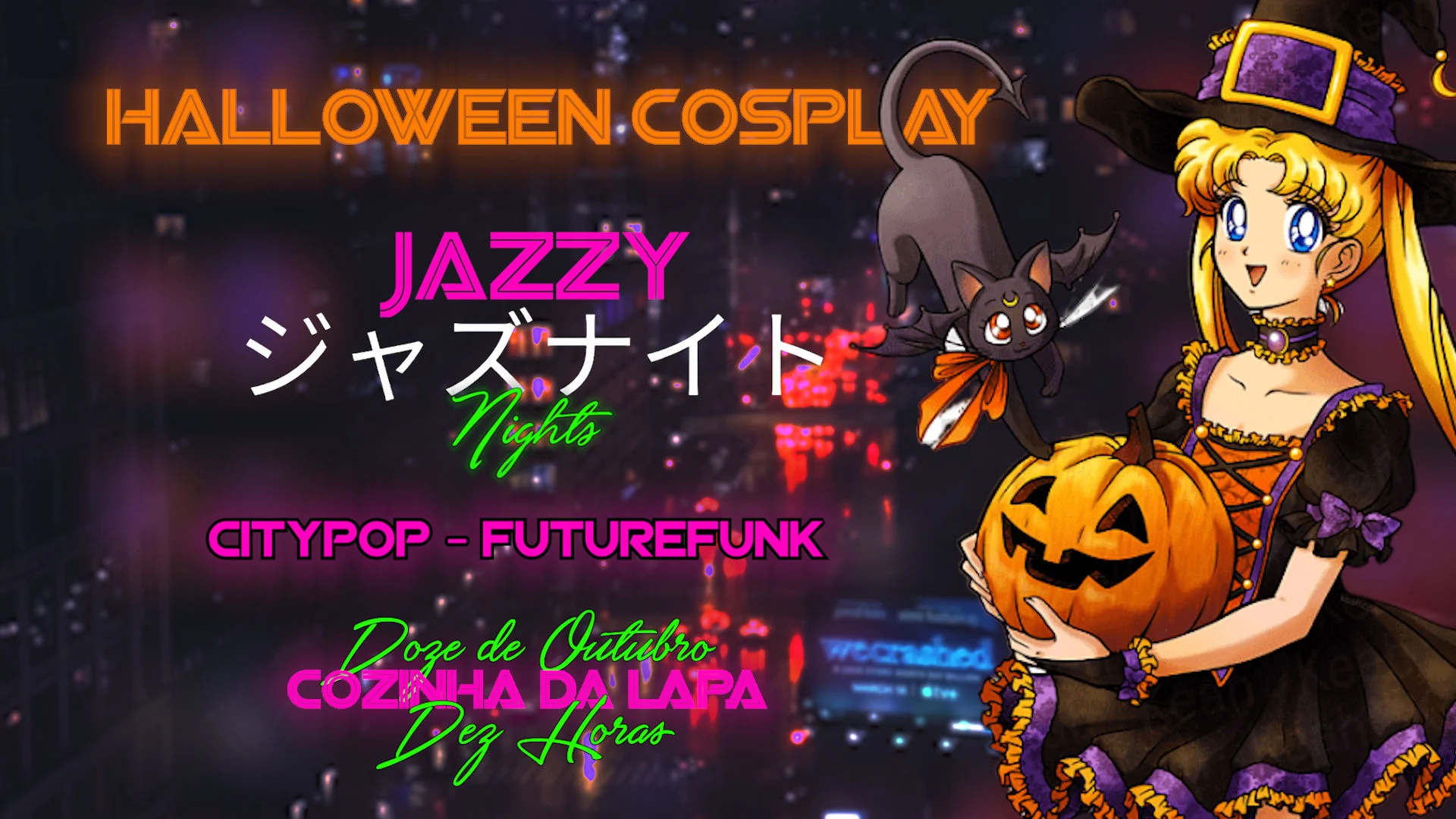 Jazzy Nights - Halloween Cosplay Cover