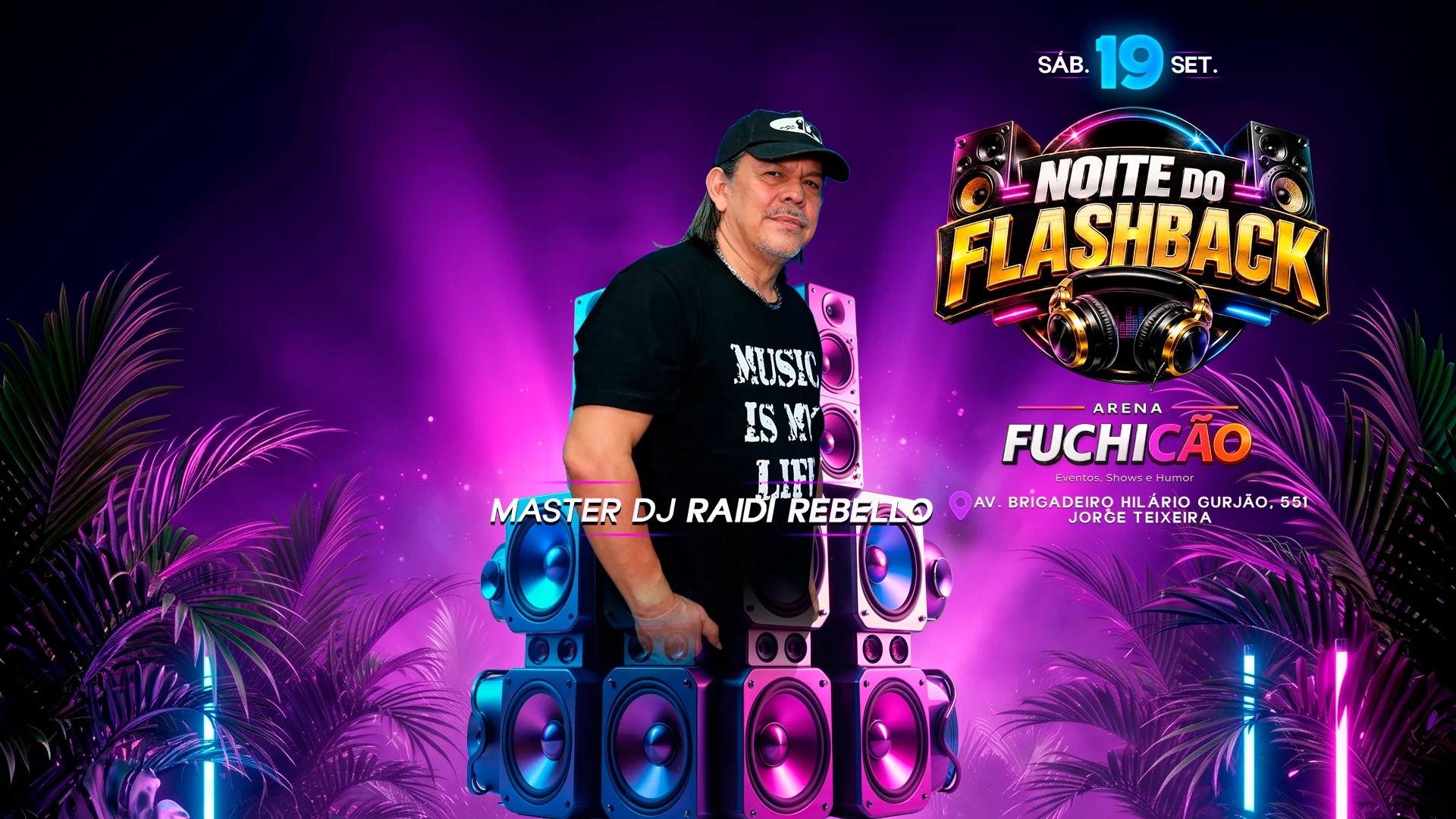Noite Do Flash Back (Arena Fuchicao) Cover